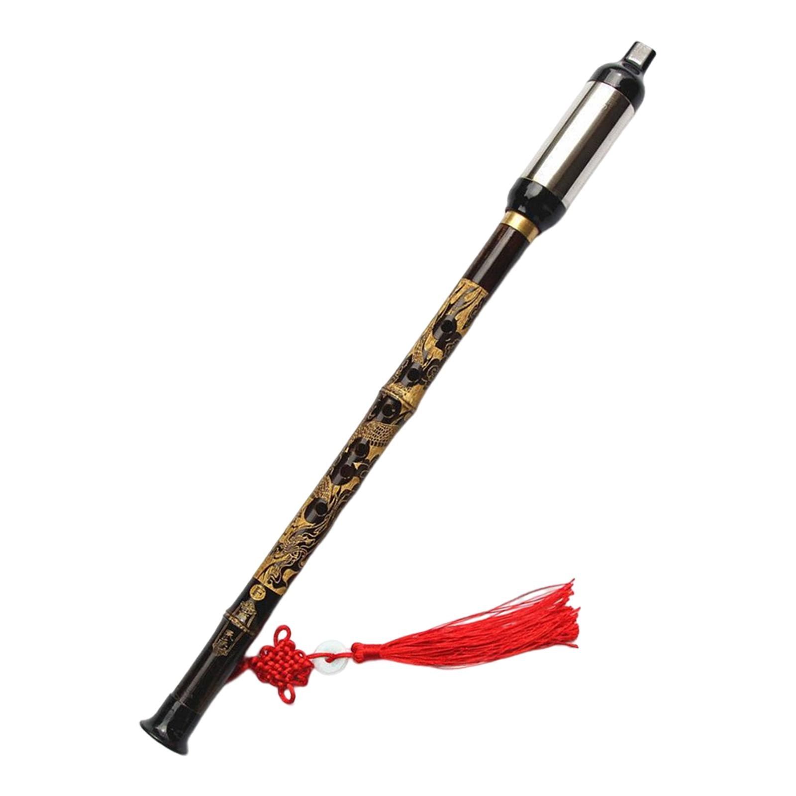 Bawu Pipes Tune G Vertical Bawu Detachable Woodwind Flauta Bawu Bamboo Bawu