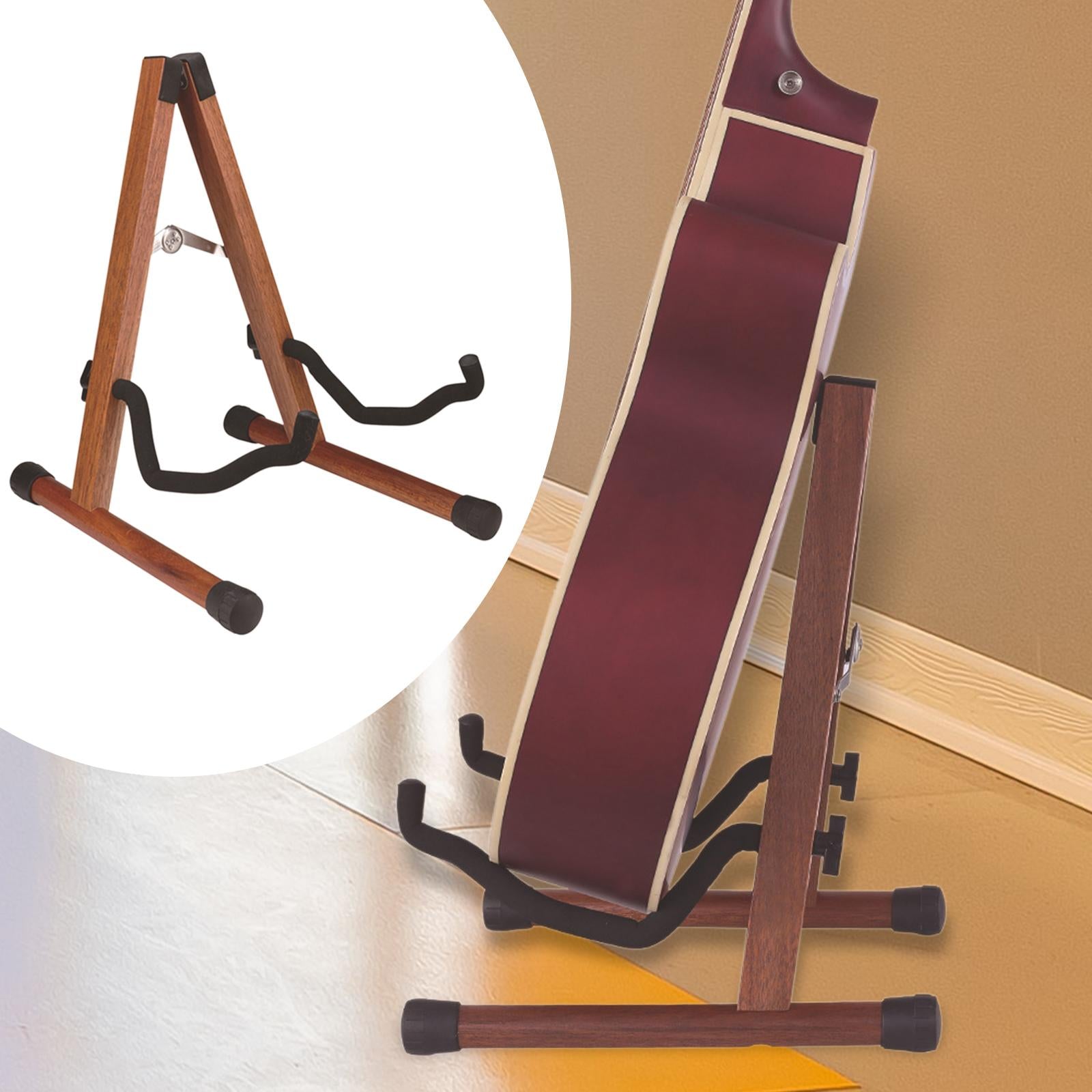 Guitar Folding Stand A Frame Adjustable Portable for Acoustic Guitar Violins