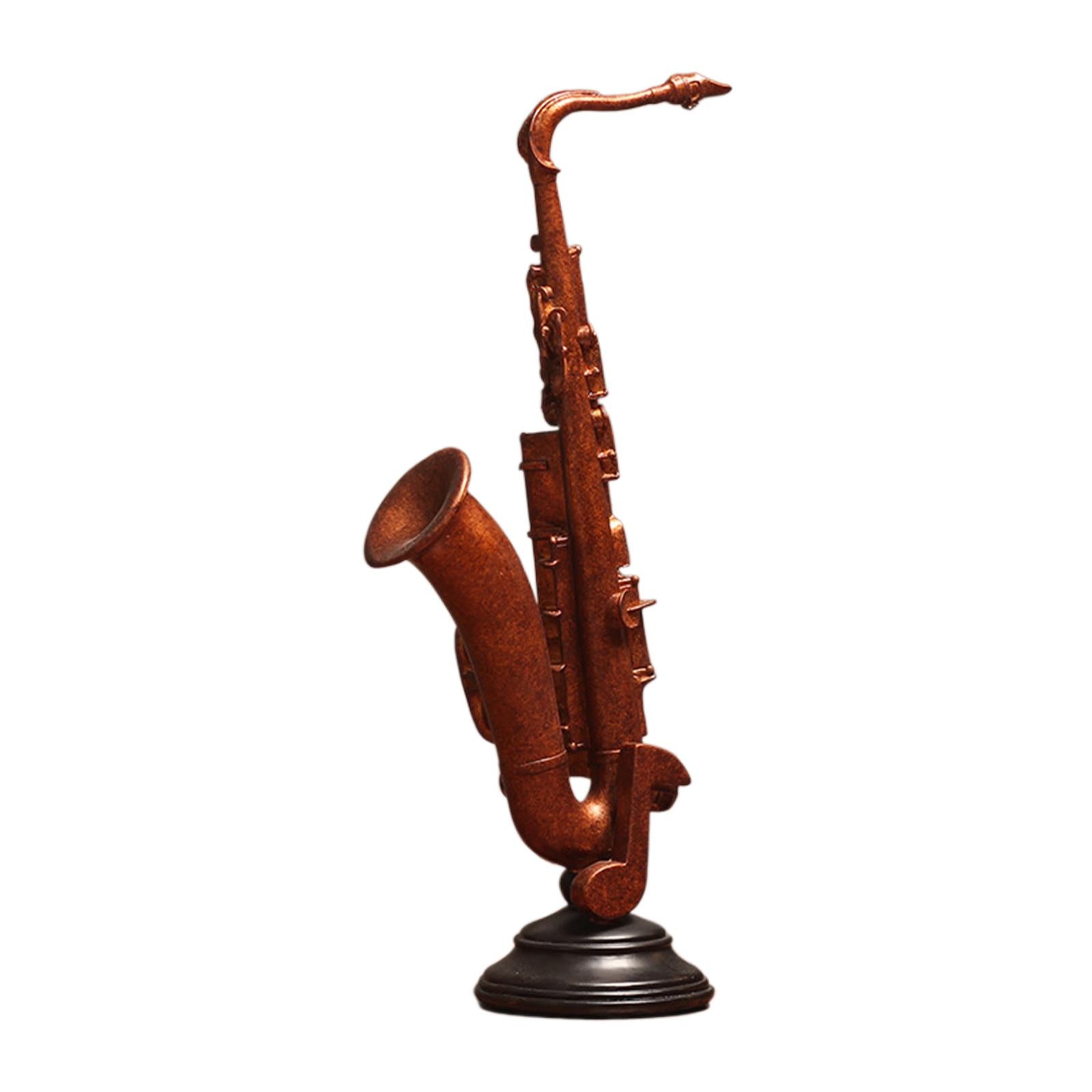 Musical Instrument Figurine with Base Nordic Statue Home Ornament Statue