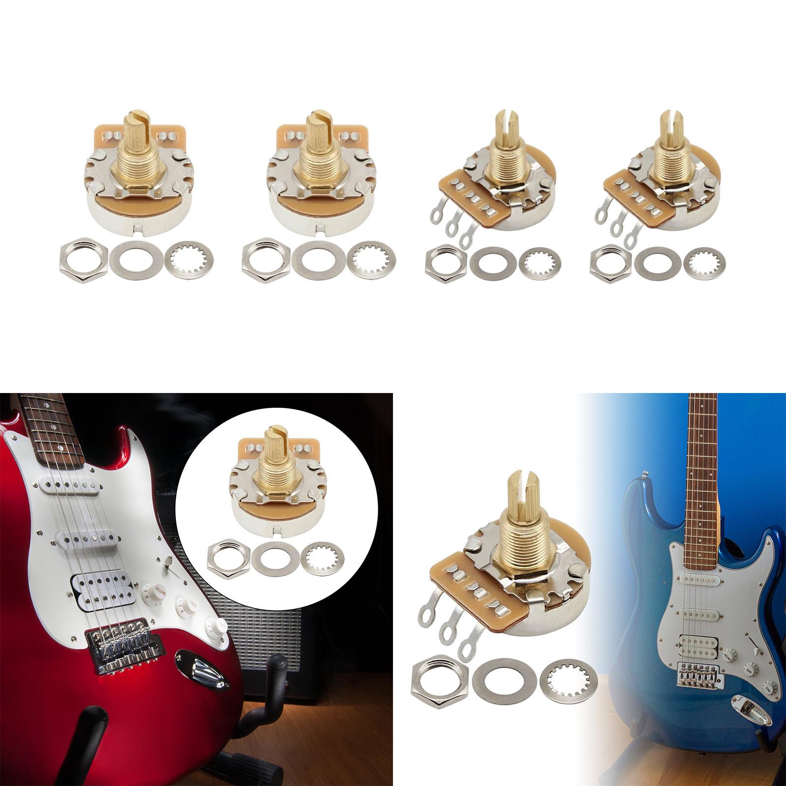 Tone Potentiometer Guitar Potentiometer for Electric Guitar Volume or Tone A250K