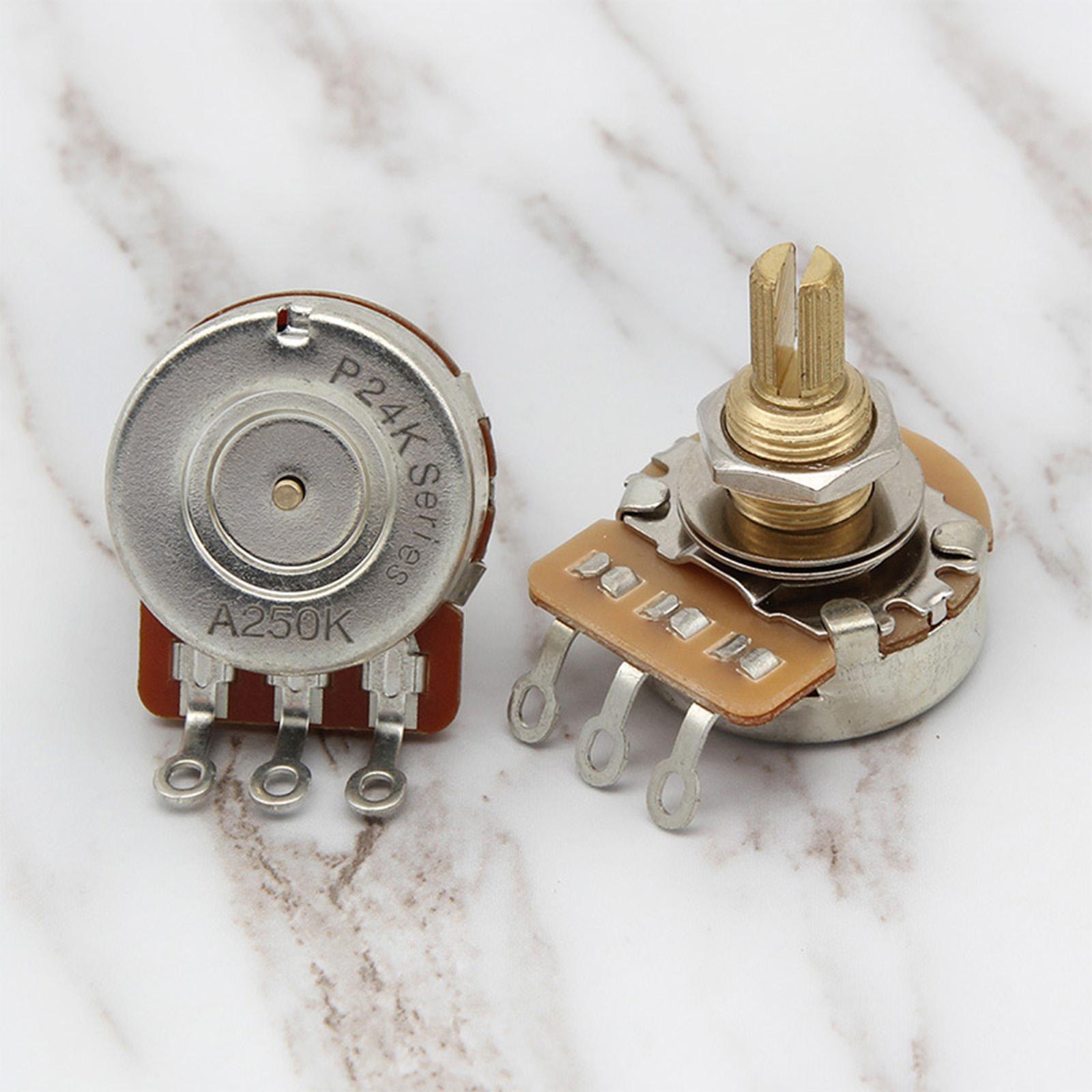 Tone Potentiometer Guitar Potentiometer for Electric Guitar Volume or Tone A250K