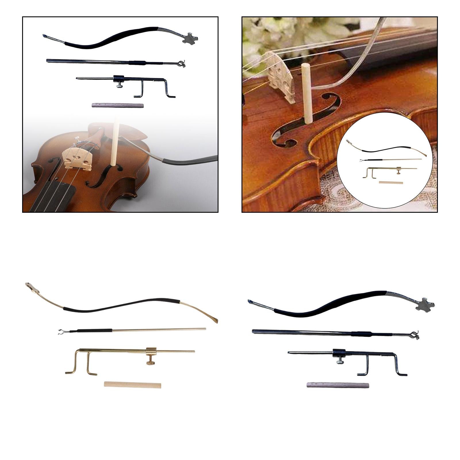 Violin Luthier Tools Violin Cello Repair Tools for Violin Player DIY Luthier Argent