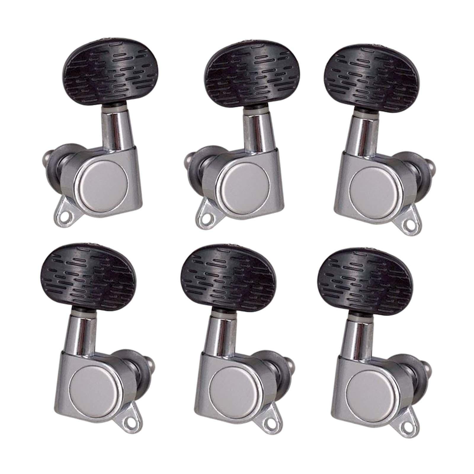 6x Guitar Tuning Pegs DIY Guitar Tuning Peg Button for Acoustic Guitars Accs