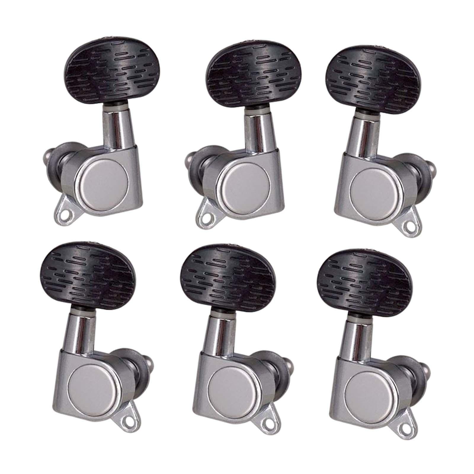 6x Guitar Tuning Pegs DIY Guitar Tuning Peg Button for Acoustic Guitars Accs