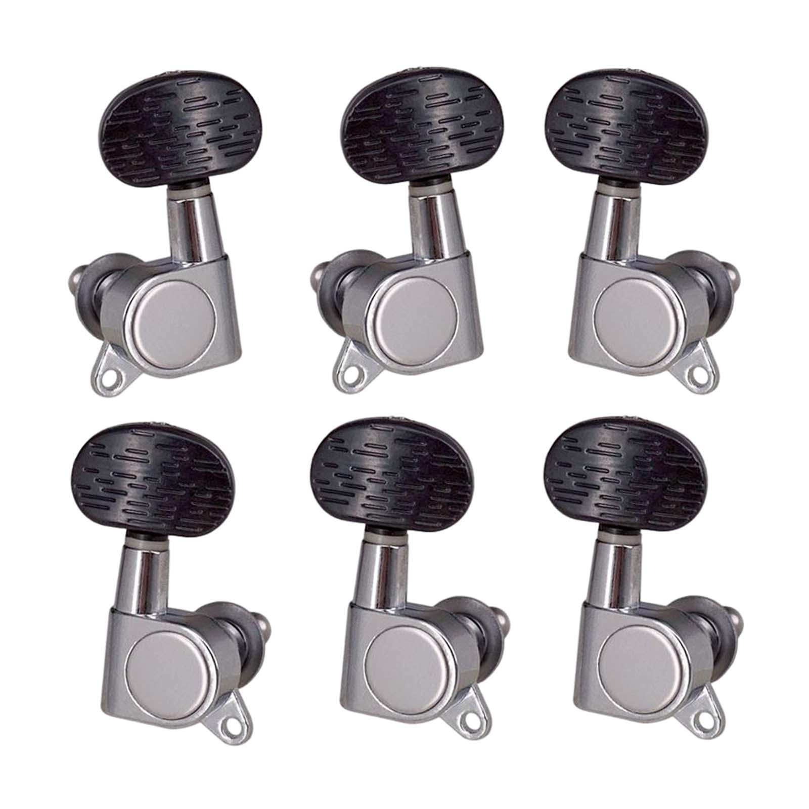 6x Guitar Tuning Pegs DIY Guitar Tuning Peg Button for Acoustic Guitars Accs