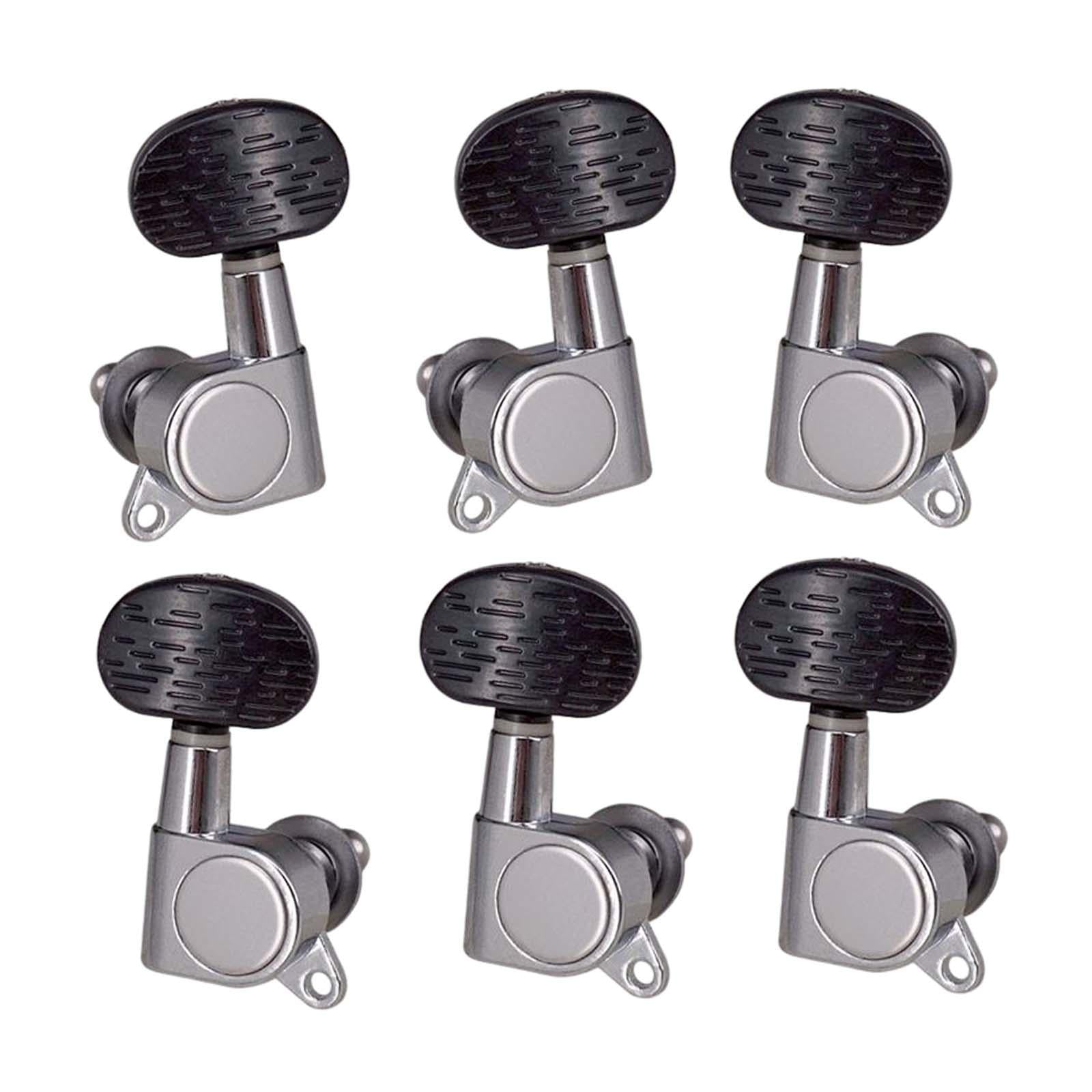 6x Guitar Tuning Pegs DIY Guitar Tuning Peg Button for Acoustic Guitars Accs