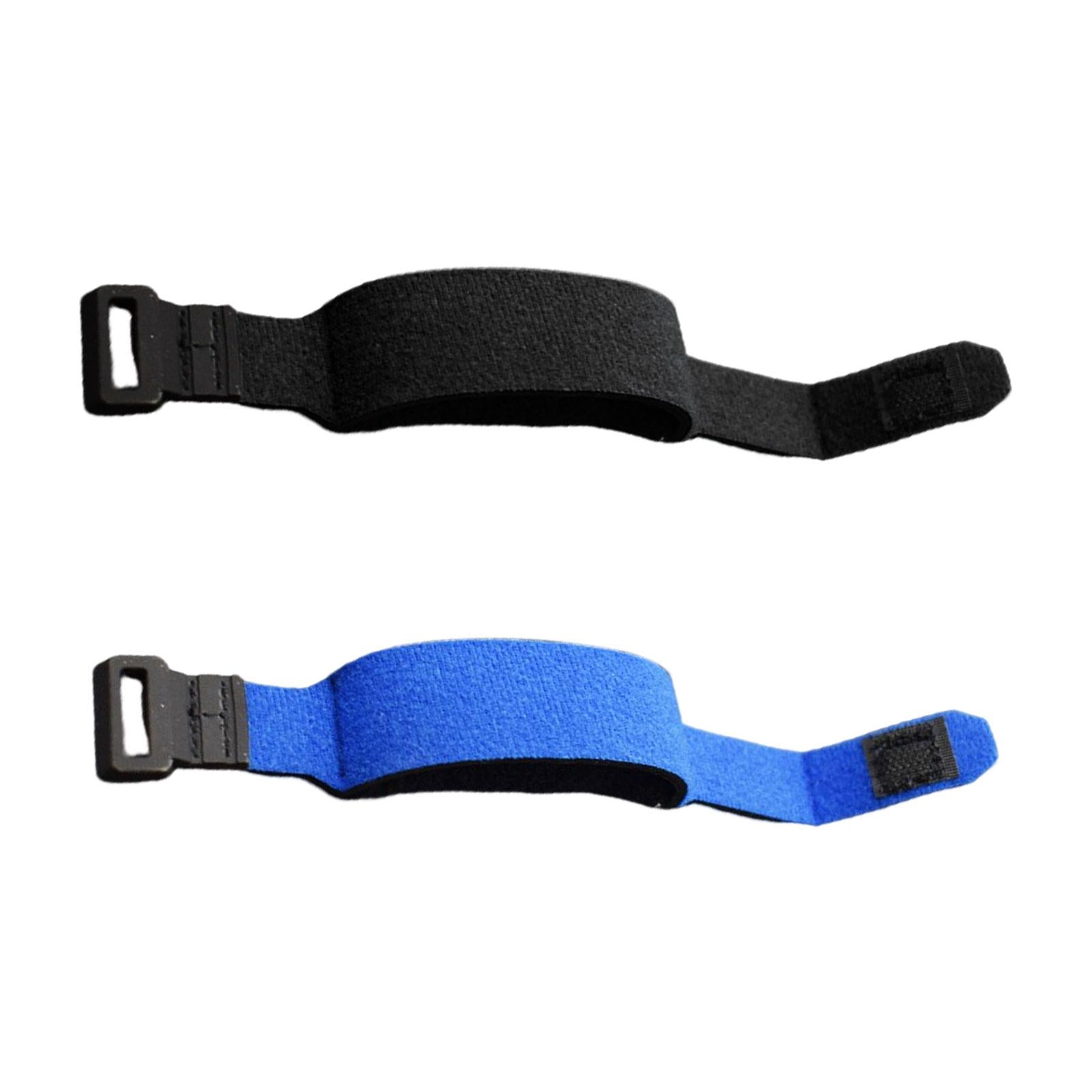 Guitar Fingerboard Wrap String Mute Strap Practice Guitar String Mute Damper Blue