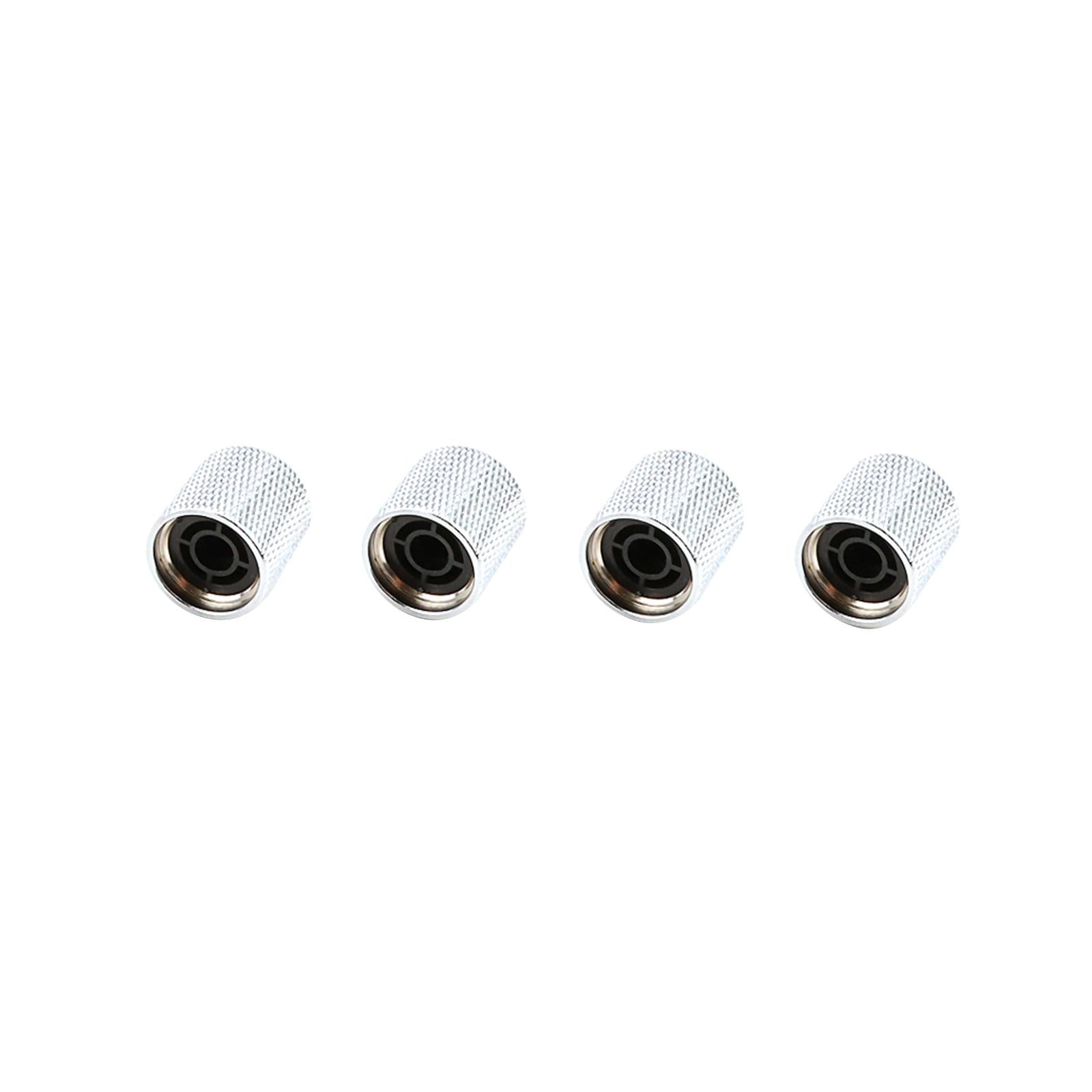 4x Metal Durable Timbre Top Hat Style Knobs Volume Knobs Speed Control Knobs