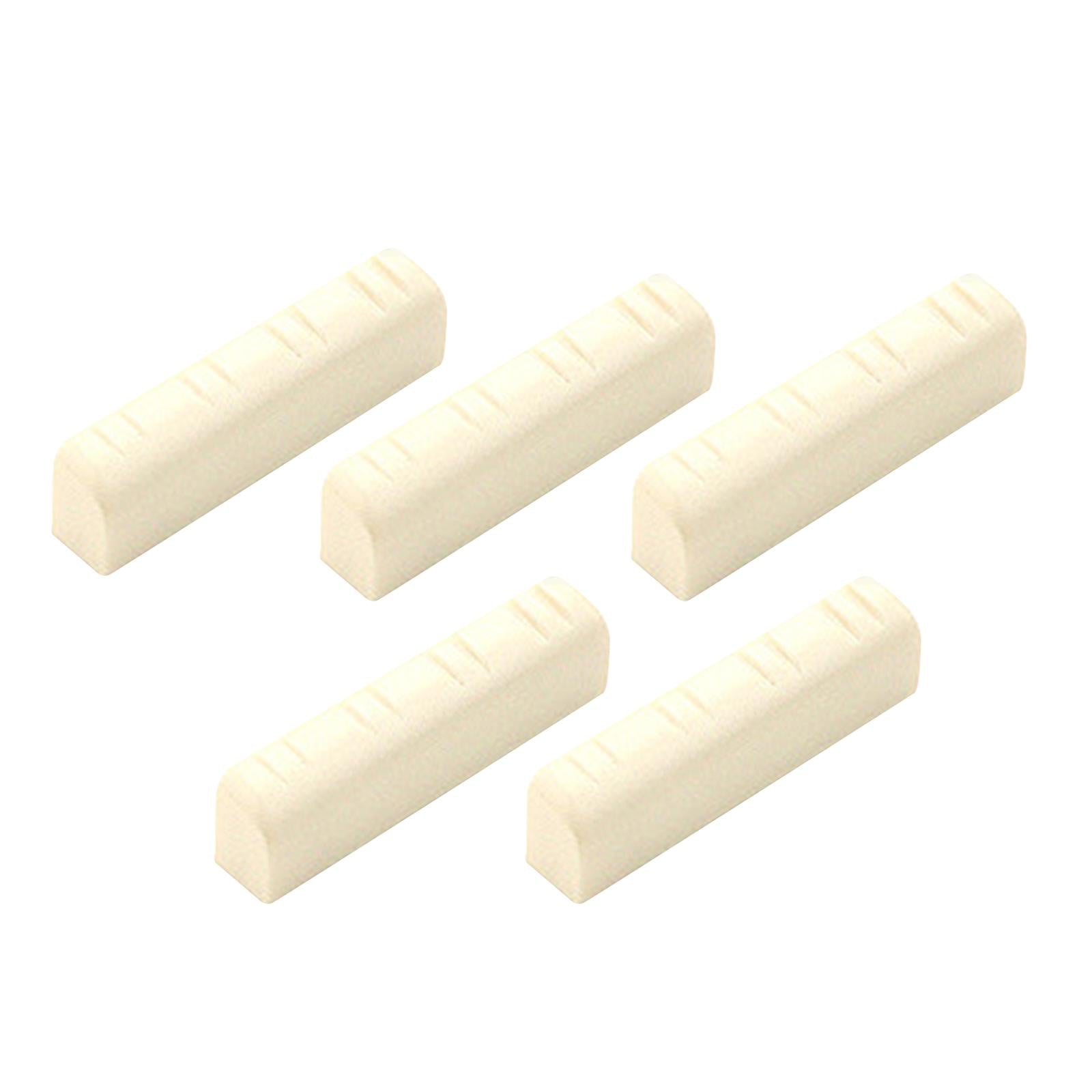 5Pcs String Nut Replacment Part Repair Mandolin Slotted Nut Slotted Portable