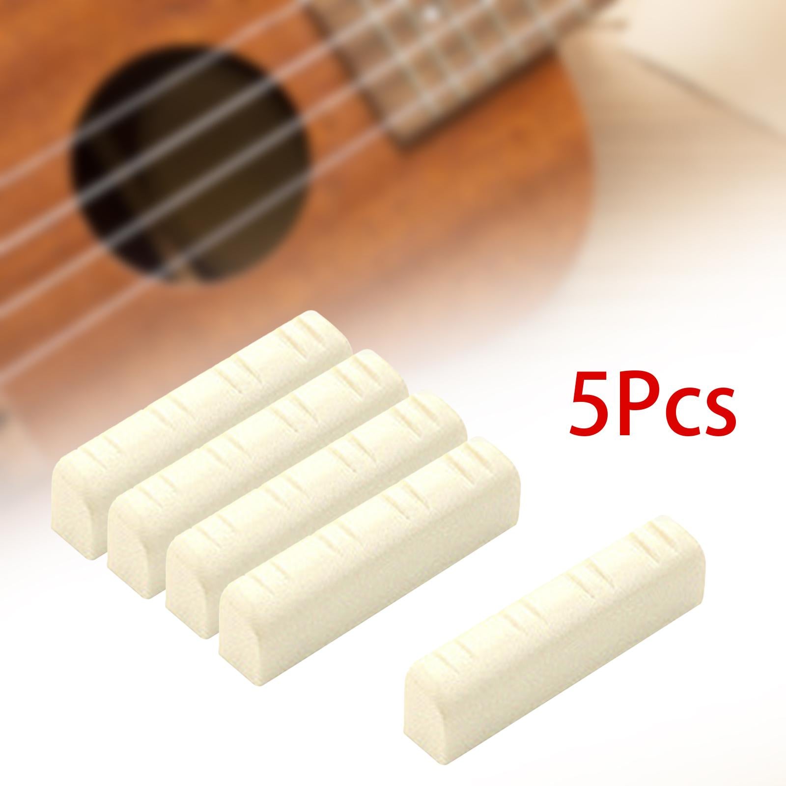 5Pcs String Nut Replacment Part Repair Mandolin Slotted Nut Slotted Portable