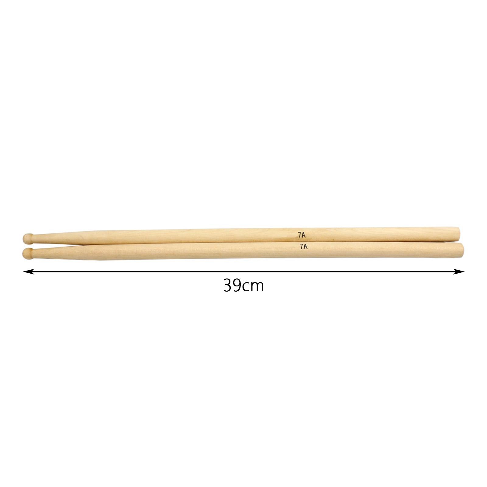 Wood Tip Drumstick Drum Parts Wooden Drumstick for Children Drum lovers