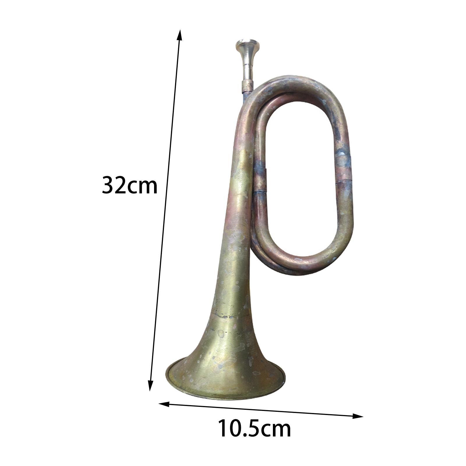 Cavalry Trumpet Classic Style Blowing Bugle for School Beginner Kids