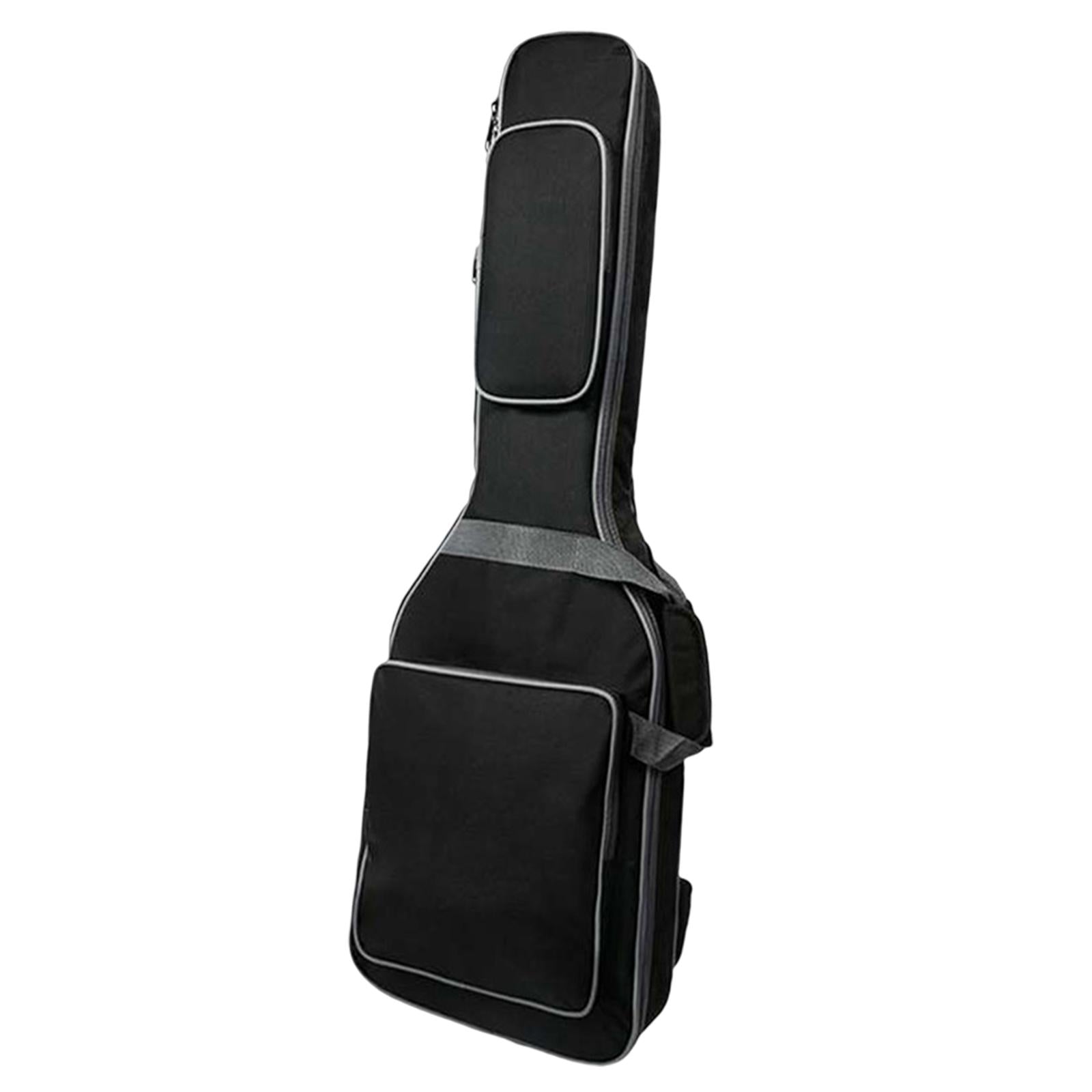 Electric Bass Guitar Bag Portable Guitar Gig Bag for Cables Capo Music files  93cmx32cm