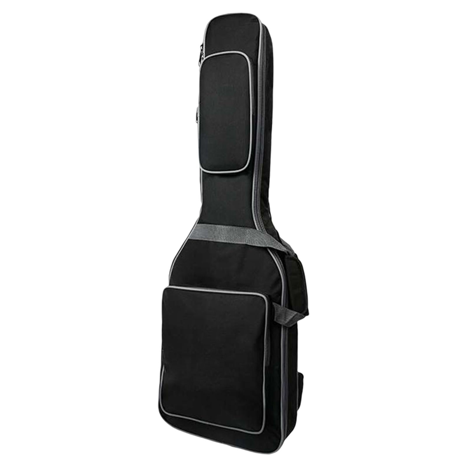 Electric Bass Guitar Bag Portable Guitar Gig Bag for Cables Capo Music files 100cmx32cm