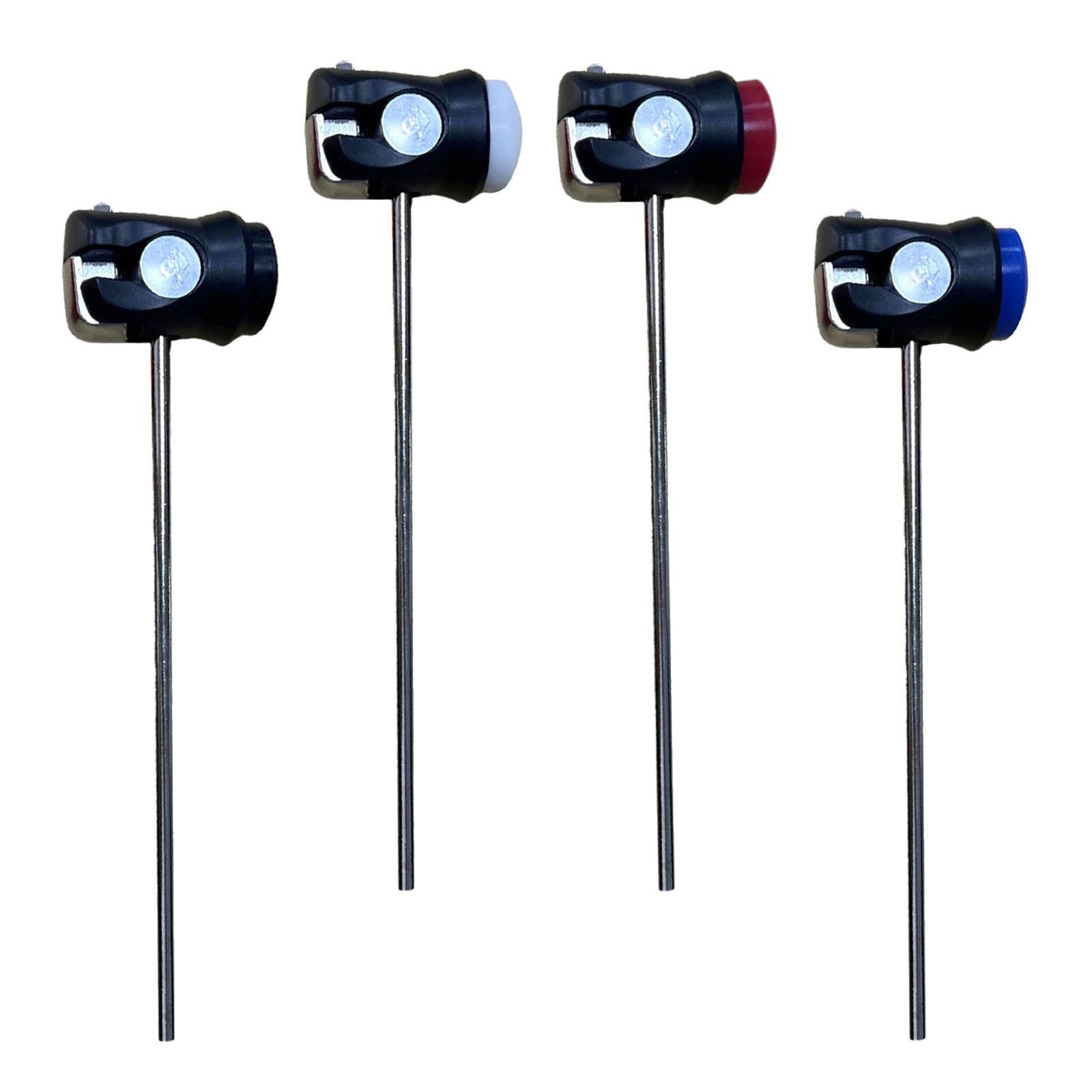 Bass Drum Pedal Mallet Kick Drum Foot Pedal Beater for Bass Drum Replacement Black