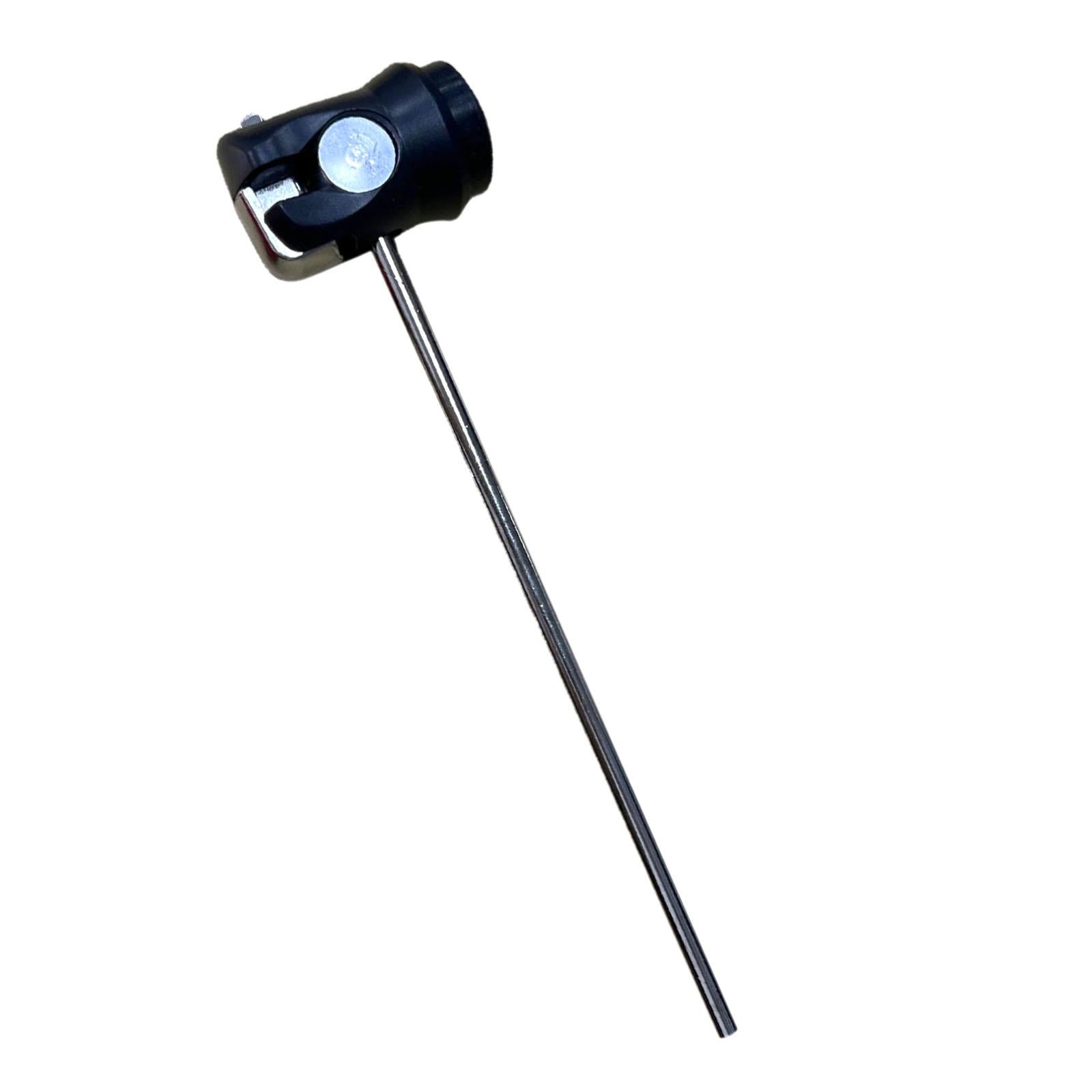 Bass Drum Pedal Mallet Kick Drum Foot Pedal Beater for Bass Drum Replacement Black