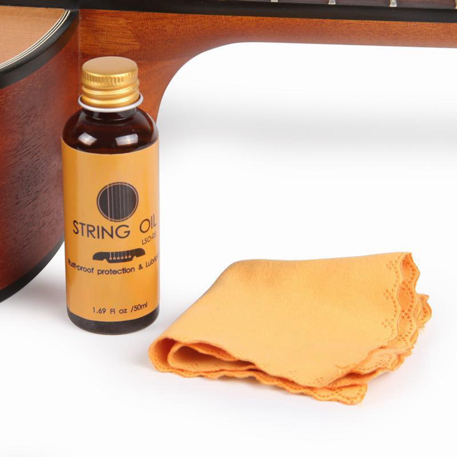 Lemon Oilguitar Fretboard Oil Rust Guitar String Cleaner and Lubricant