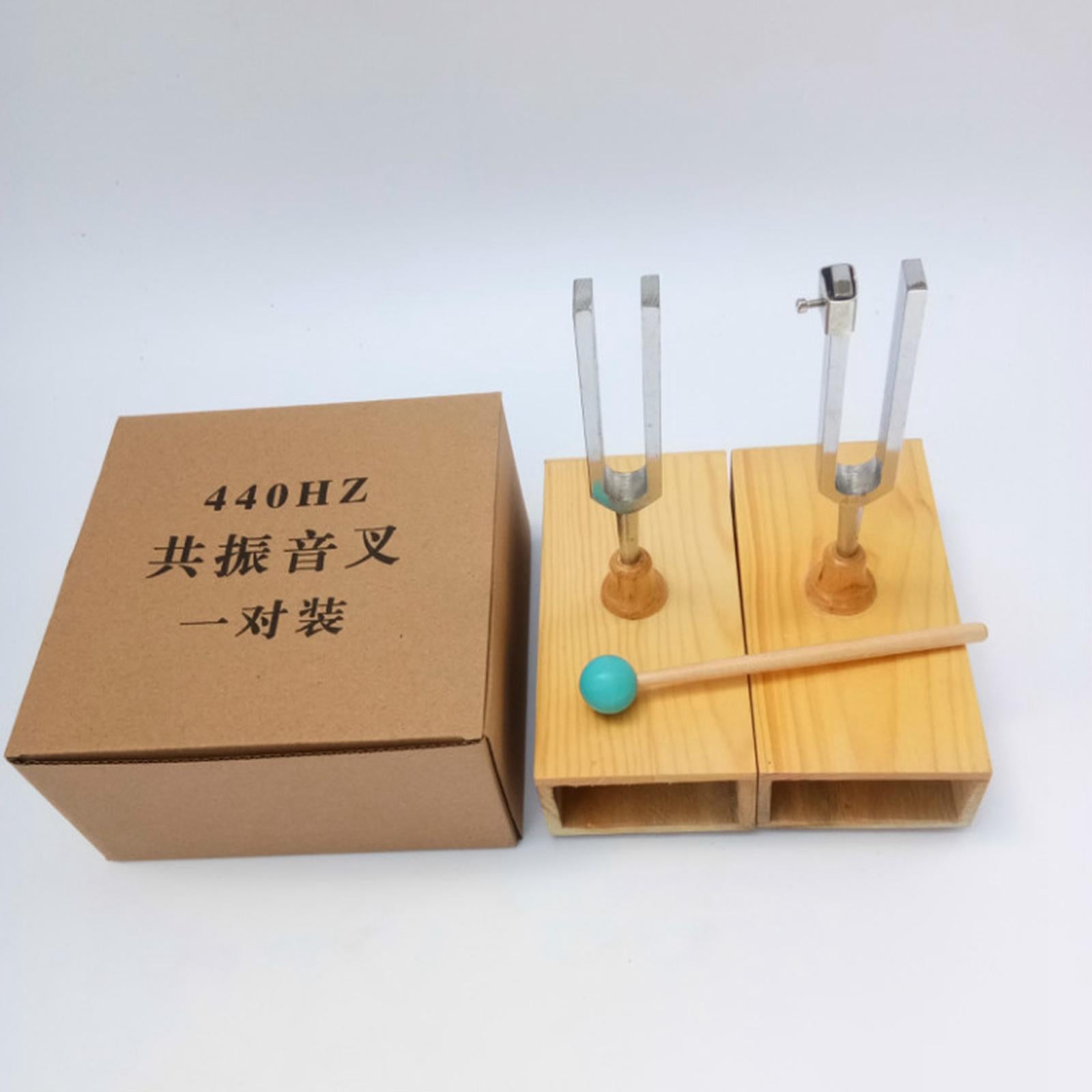 Resonant Tuning Fork for lab Aluminum Alloy Teaching Aids Tuning Fork