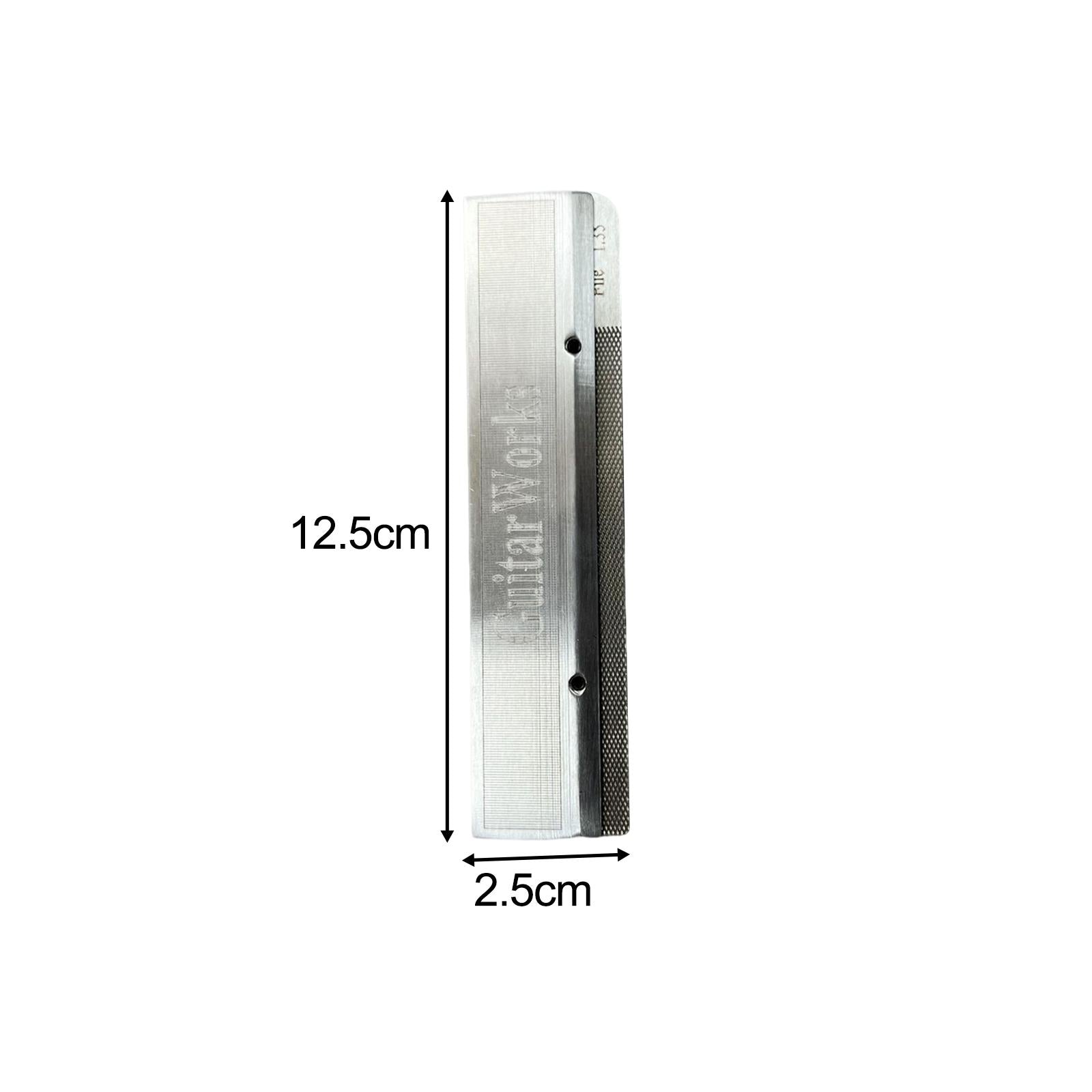 Guitar Fret Grinding Groove File Durable for Repairing Maintainence Dressing without fret File