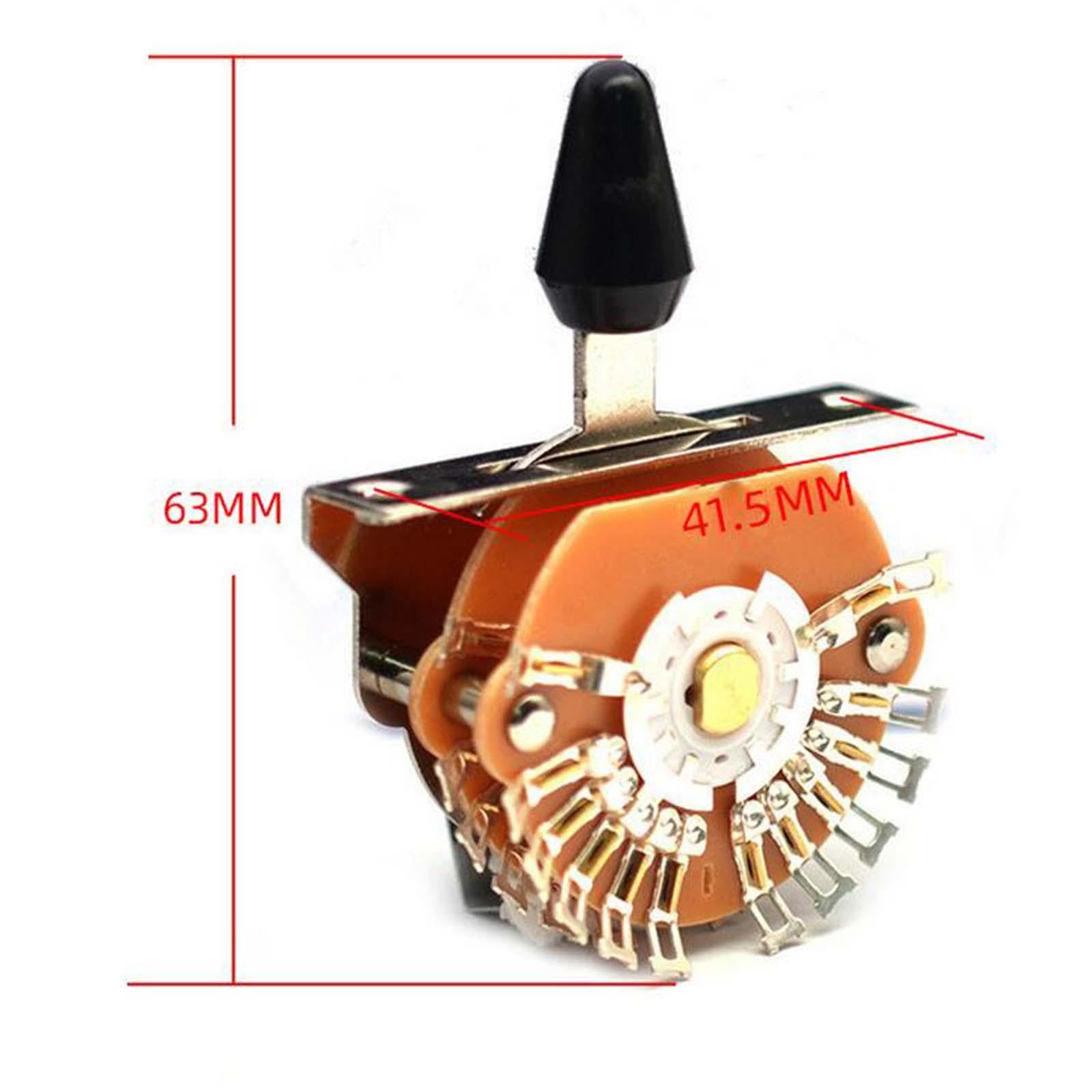 Electric Guitar Pickup Selector switch Instrument 4 Pole Double Wafer