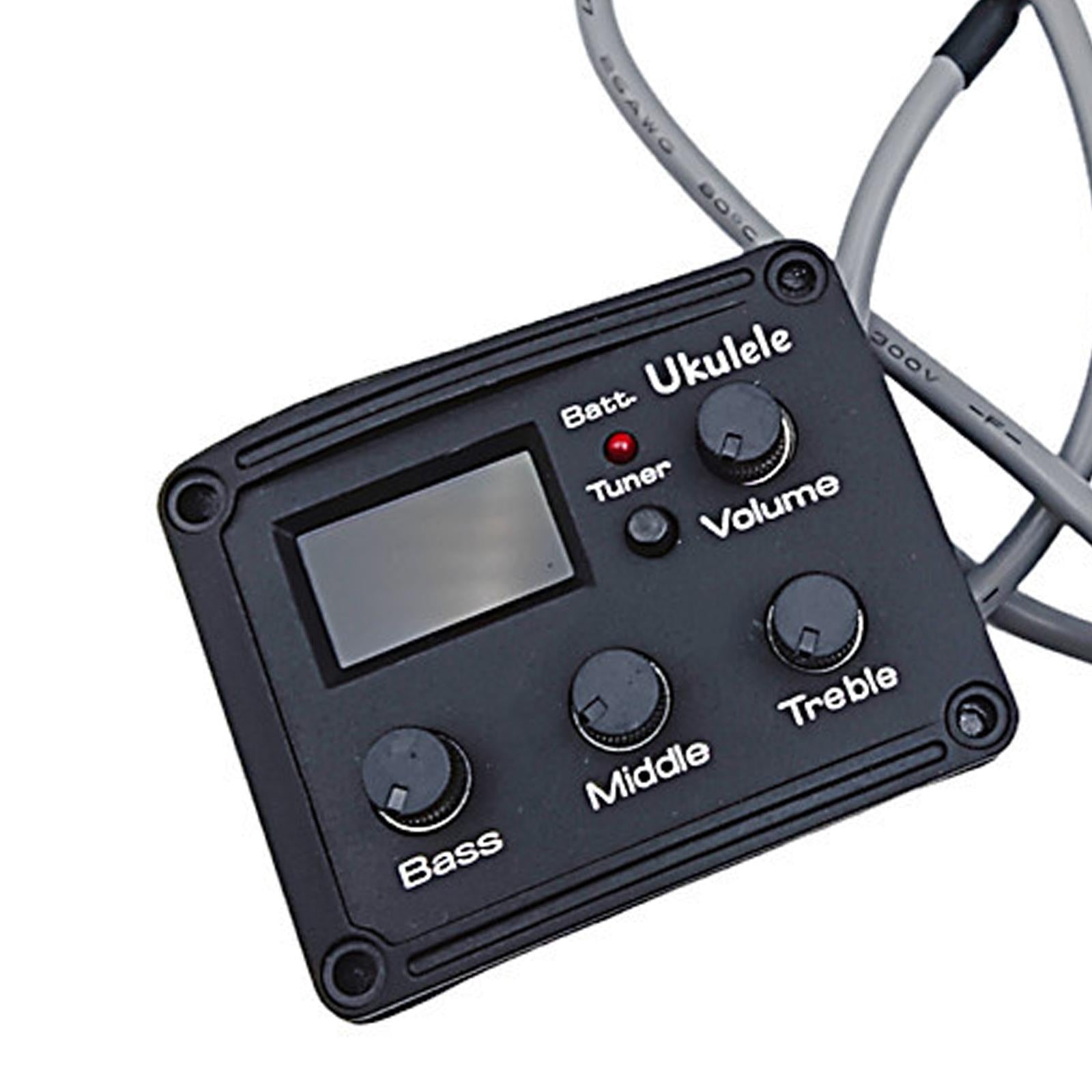 EQ Equalizer Tuner System Ukulele for 3 Band Musical Instrument Replacements