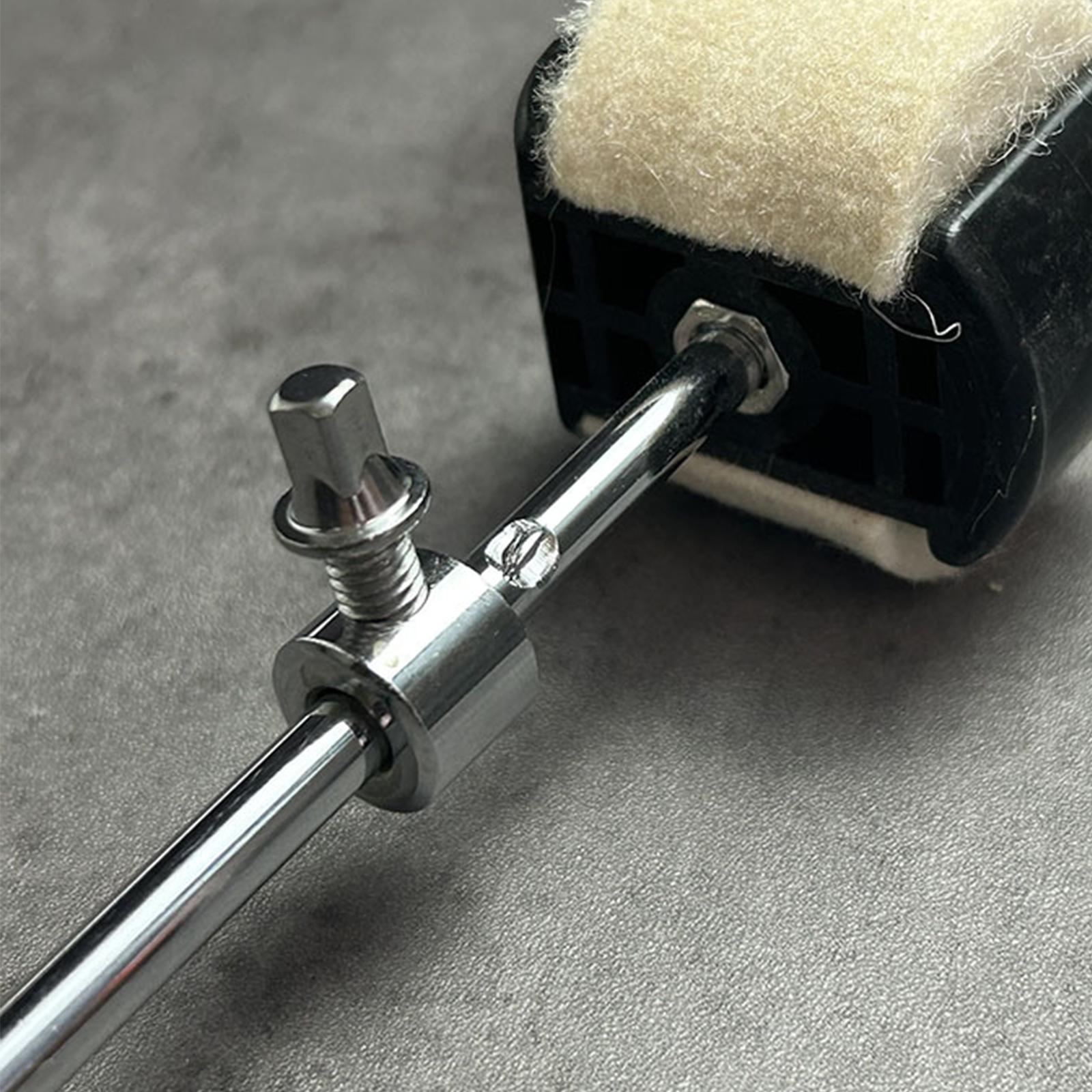 Kick Drum Hammer Beater Counterweight Refit Drum Metal Replacement Accessory