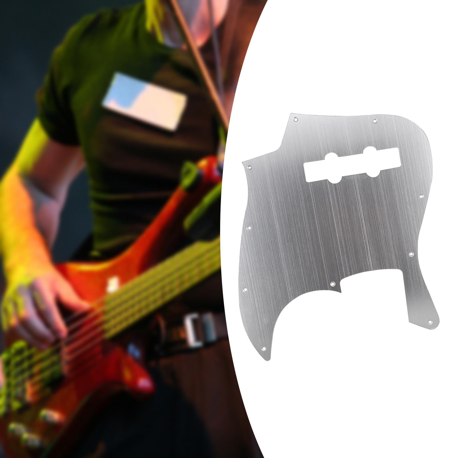Bass Jazz Pickguard Duable Replacement Part for Jazz Mexican Standard Guitar