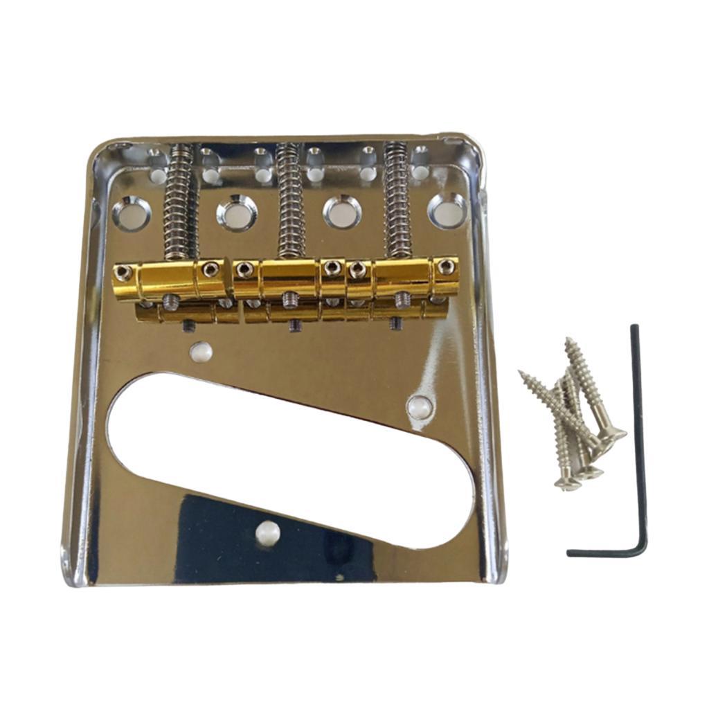 Guitar Bridge 3 Saddle Electric Guitar Bridges for Acoustic Classical Guitar