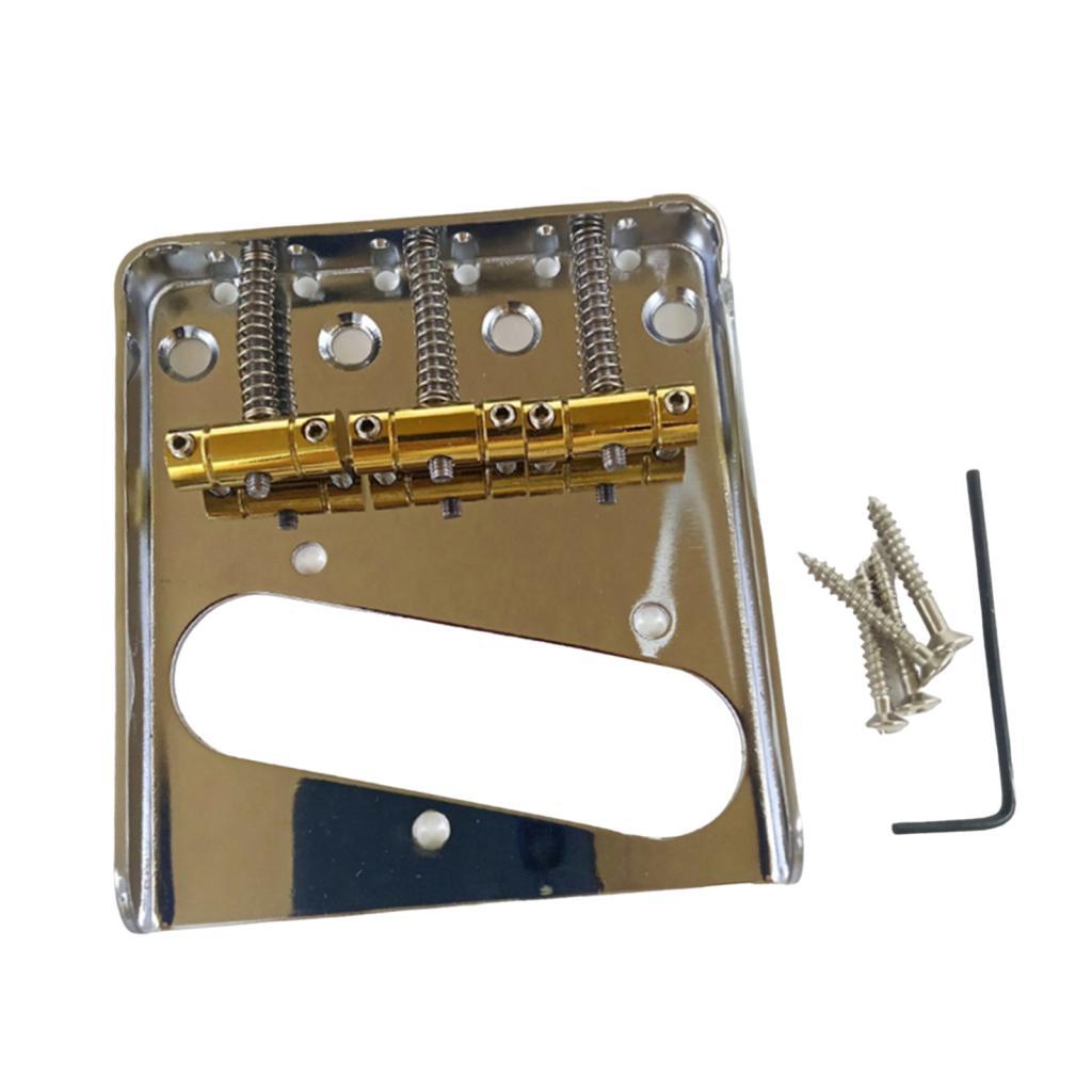 Guitar Bridge 3 Saddle Electric Guitar Bridges for Acoustic Classical Guitar