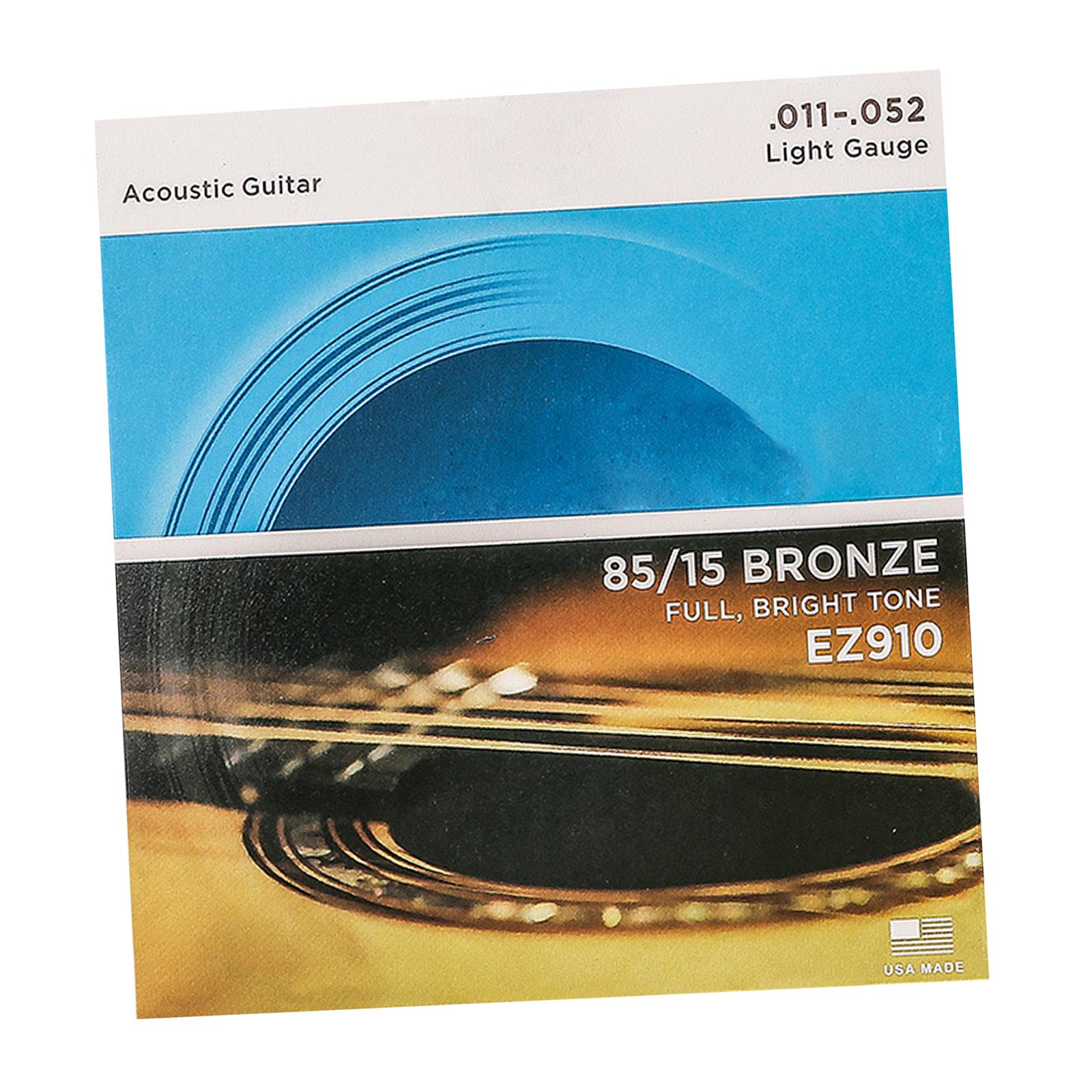 Beginner Acoustic Guitar String Universal for Spare Parts Components Devices EZ910