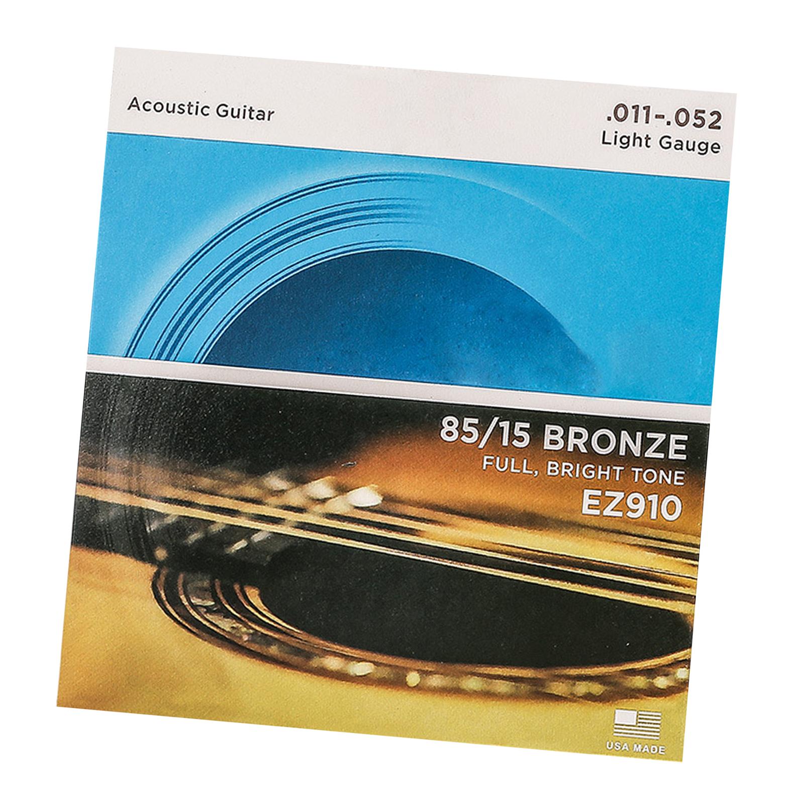 Beginner Acoustic Guitar String Universal for Spare Parts Components Devices EZ910
