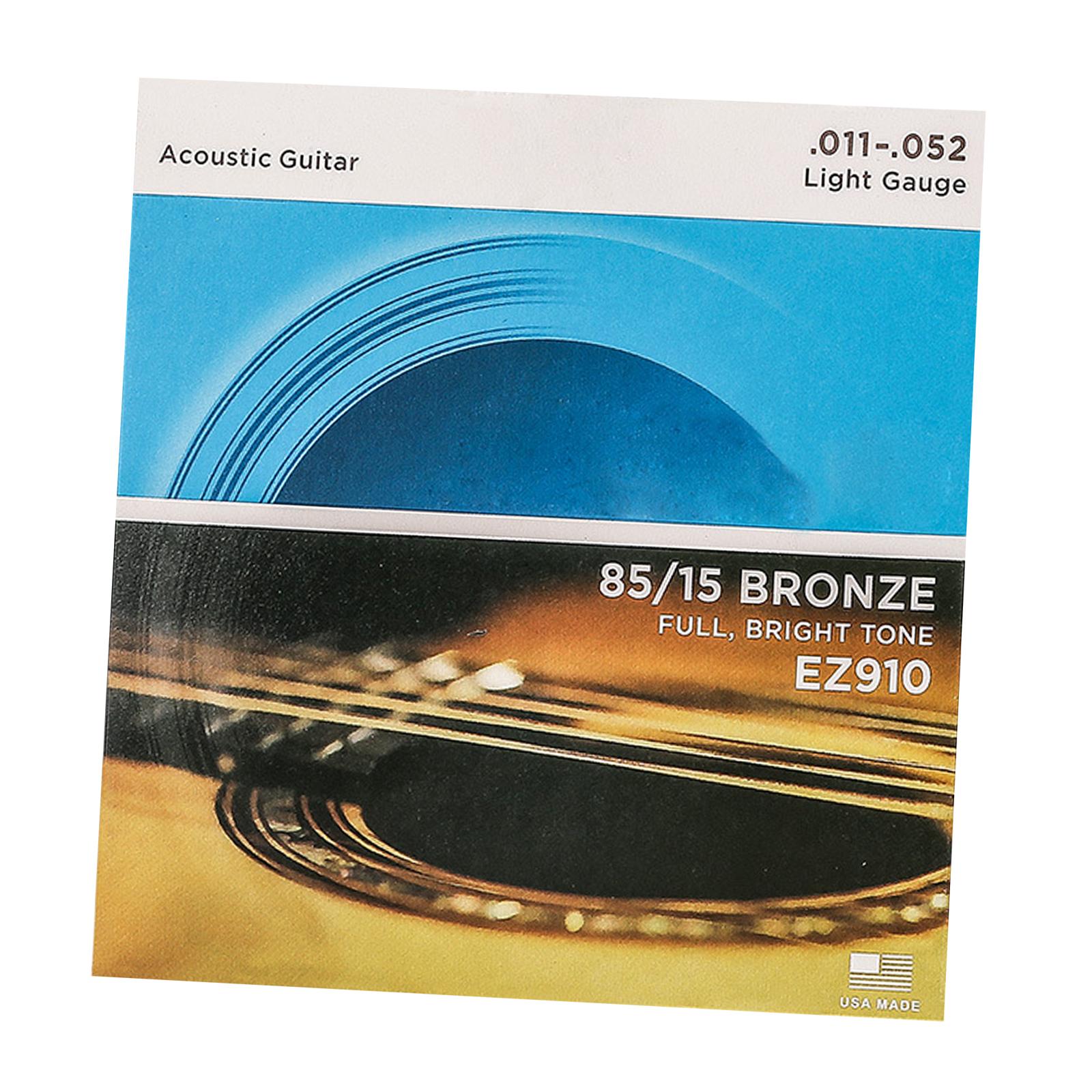 Beginner Acoustic Guitar String Universal for Spare Parts Components Devices EZ910