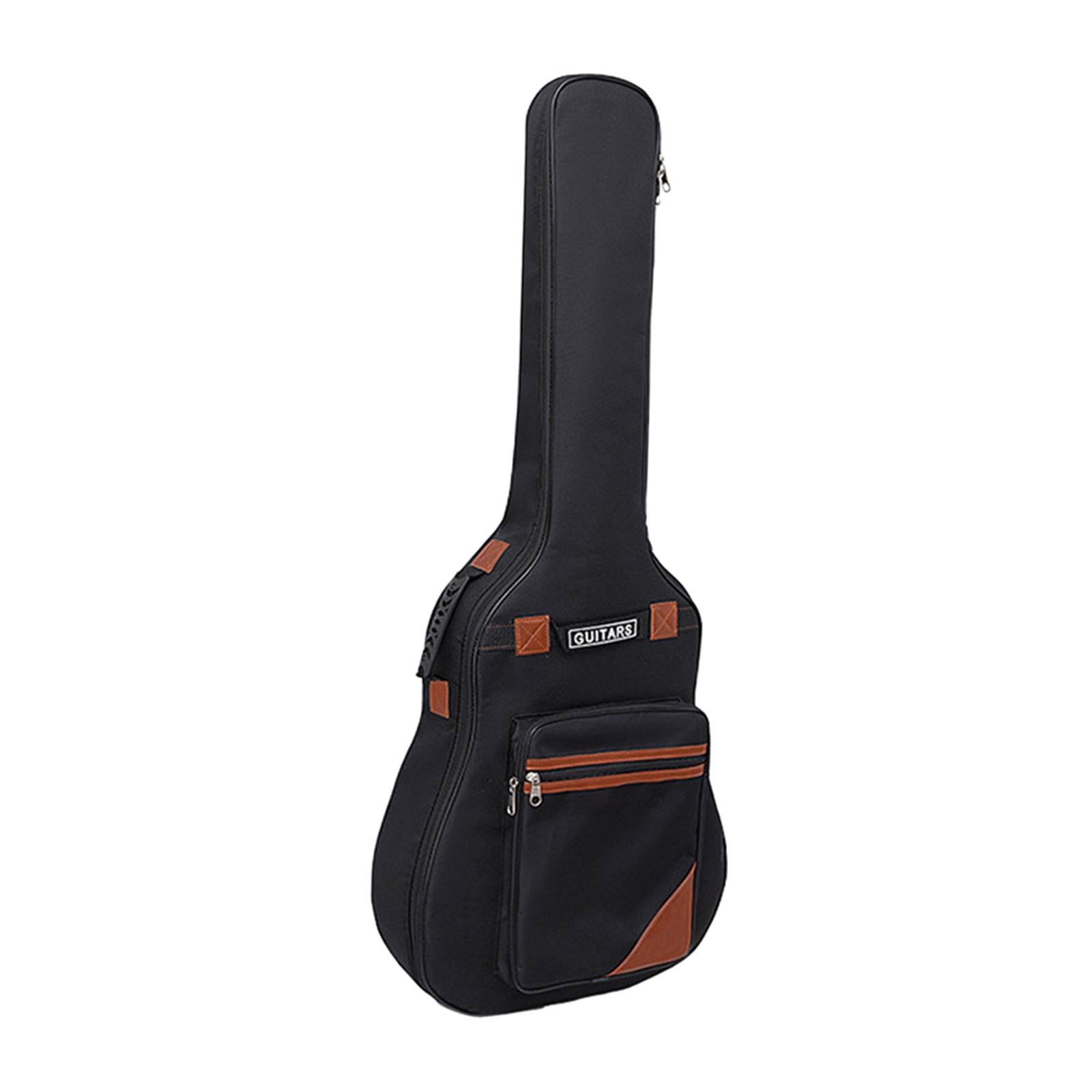 Waterproof Electric Guitar Bag Case Dual Shoulder Strap Durable 10mm Padding