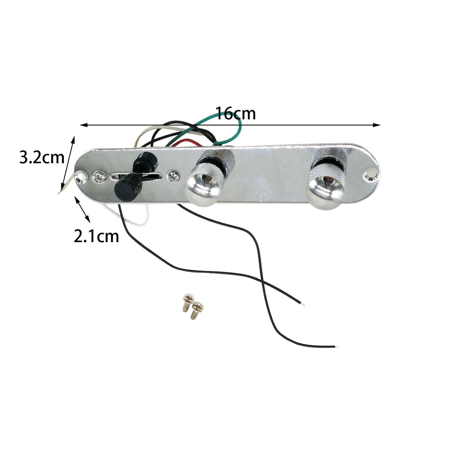 Prewired Loaded Control Plate 3 Way Wired Loaded Prewired Control Plate Accs Silver