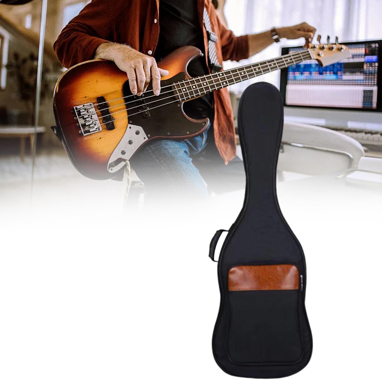 Electronic Guitar Case Guitar Bag for Acoustic Classical Guitar Ukulele Bass