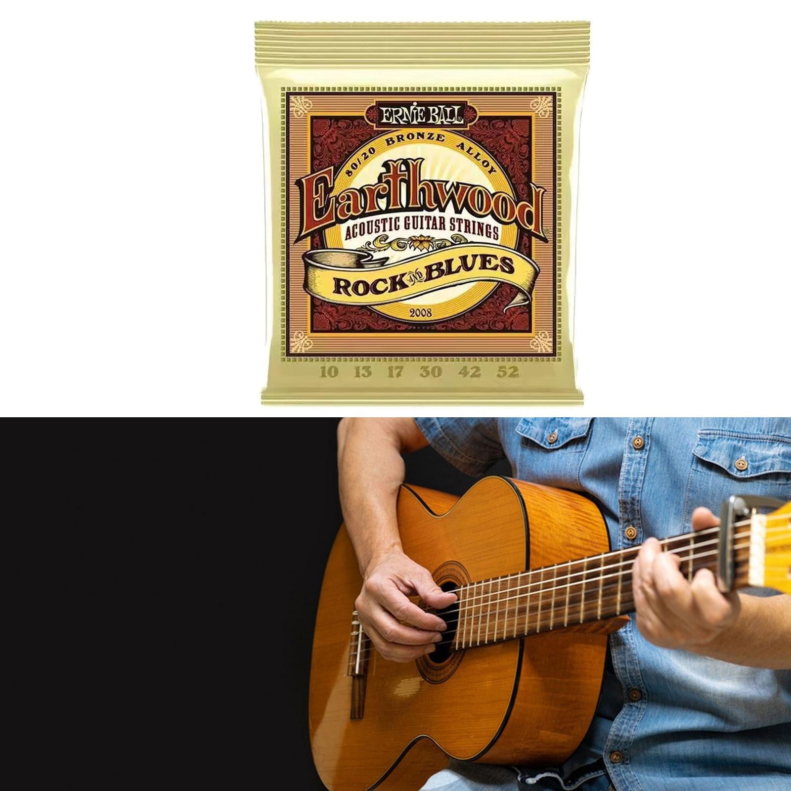 Acoustic Guitar Strings Durable Guitar Strings for Beginners Electric Guitar 2008