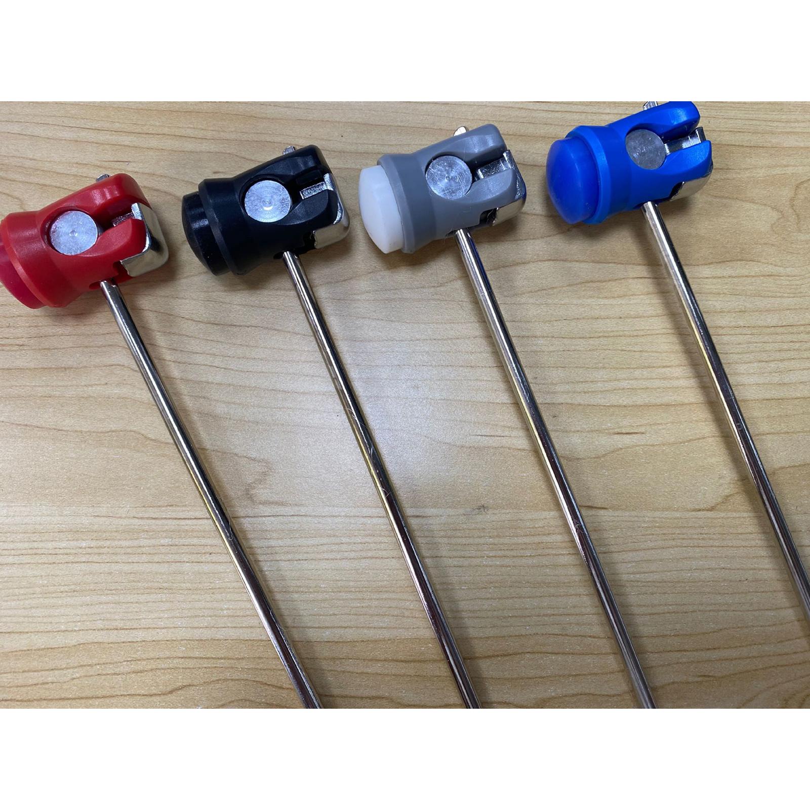 Kick Drum Pedal Durable Lightweight Drum Pedal Beater Drum Replacement Parts Red