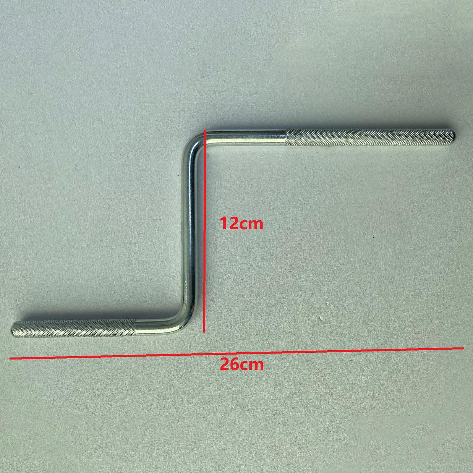 Jazz Drum Z Shape Rod Parts Hardware Accessory Replacement Cymbal Arm Holder Z Shape Rod
