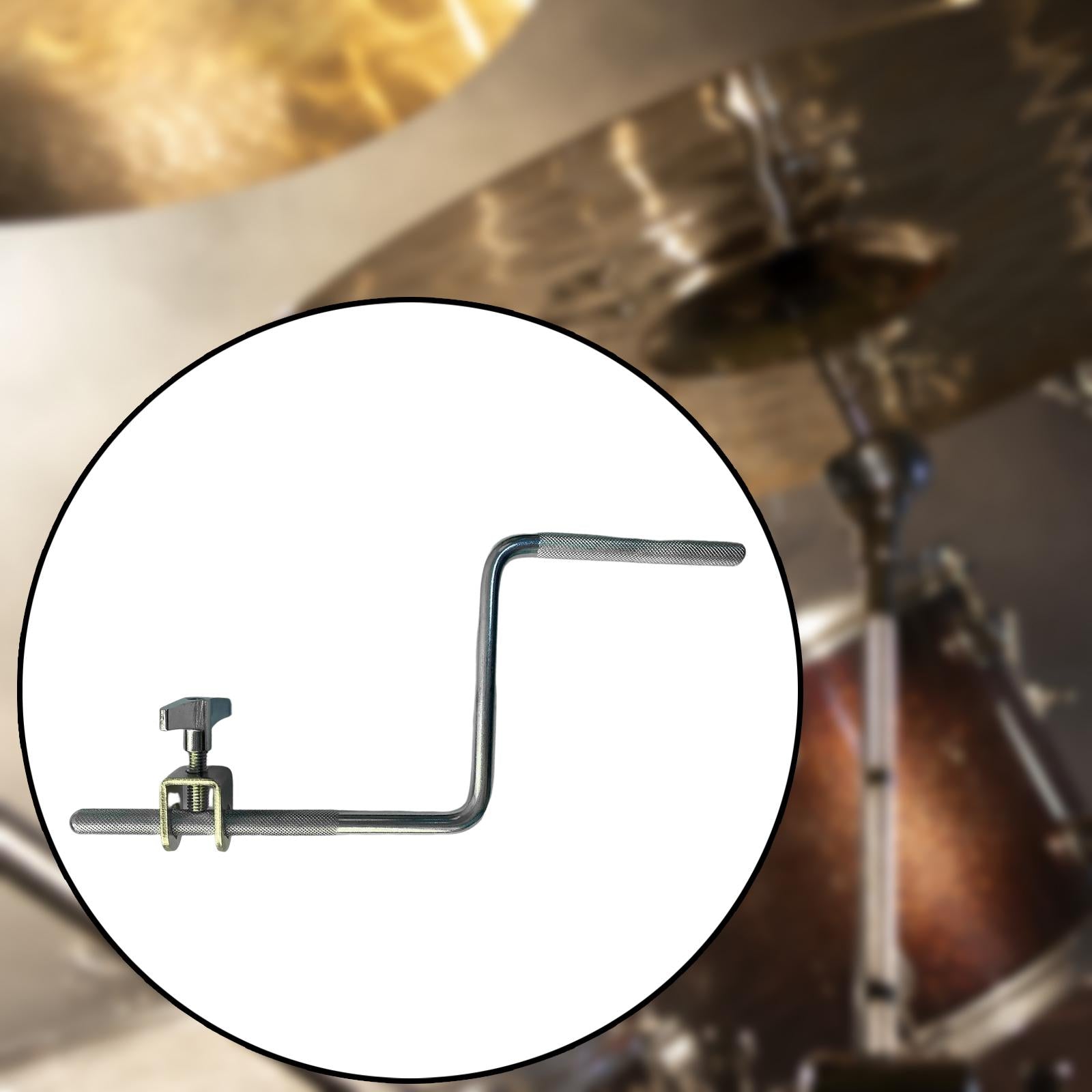 Jazz Drum Z Shape Rod Parts Hardware Accessory Replacement Cymbal Arm Holder With Lock Adjustable