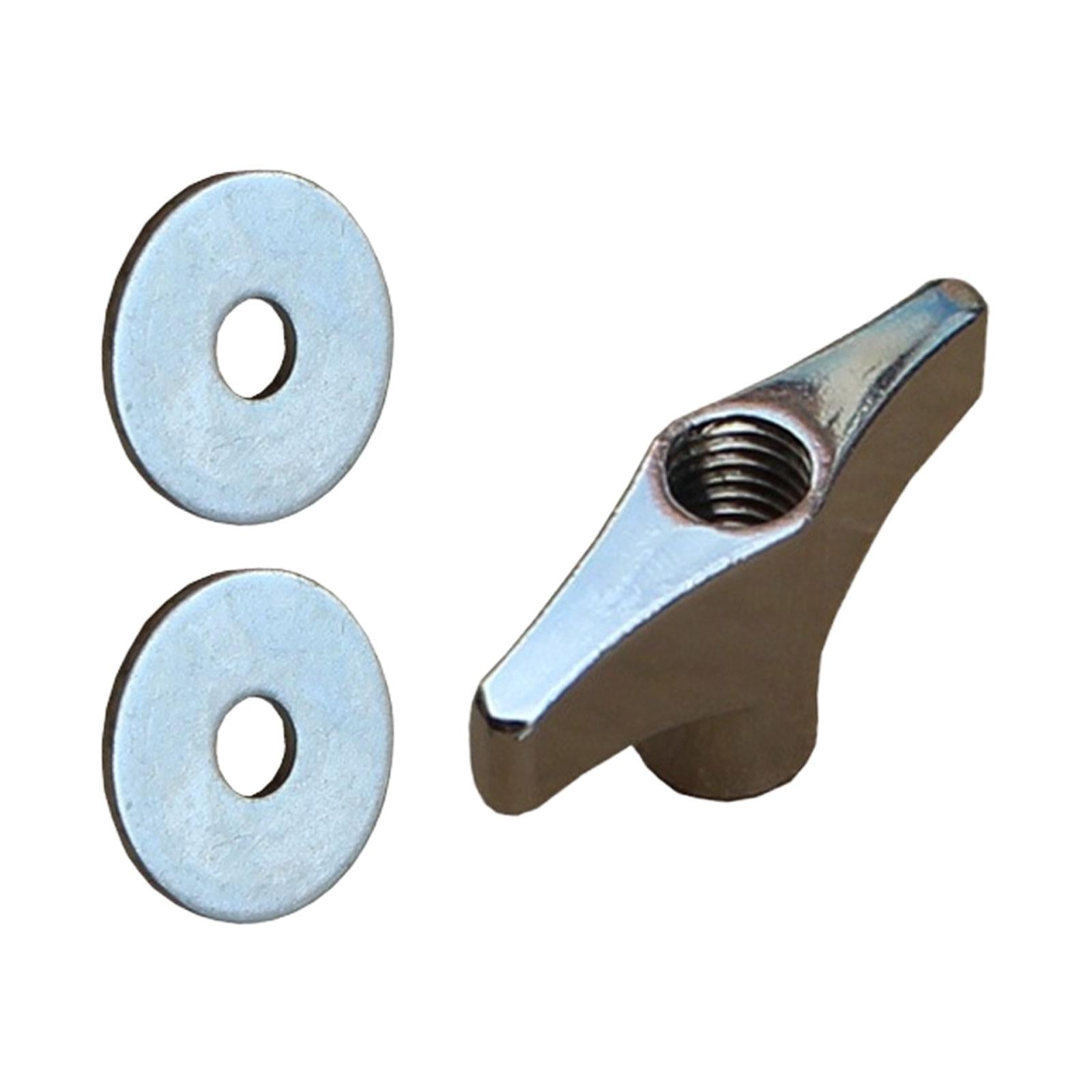 3 Pieces Cymbal Wing Nuts Replacements Drum Pads for Cymbal Drum Accessories
