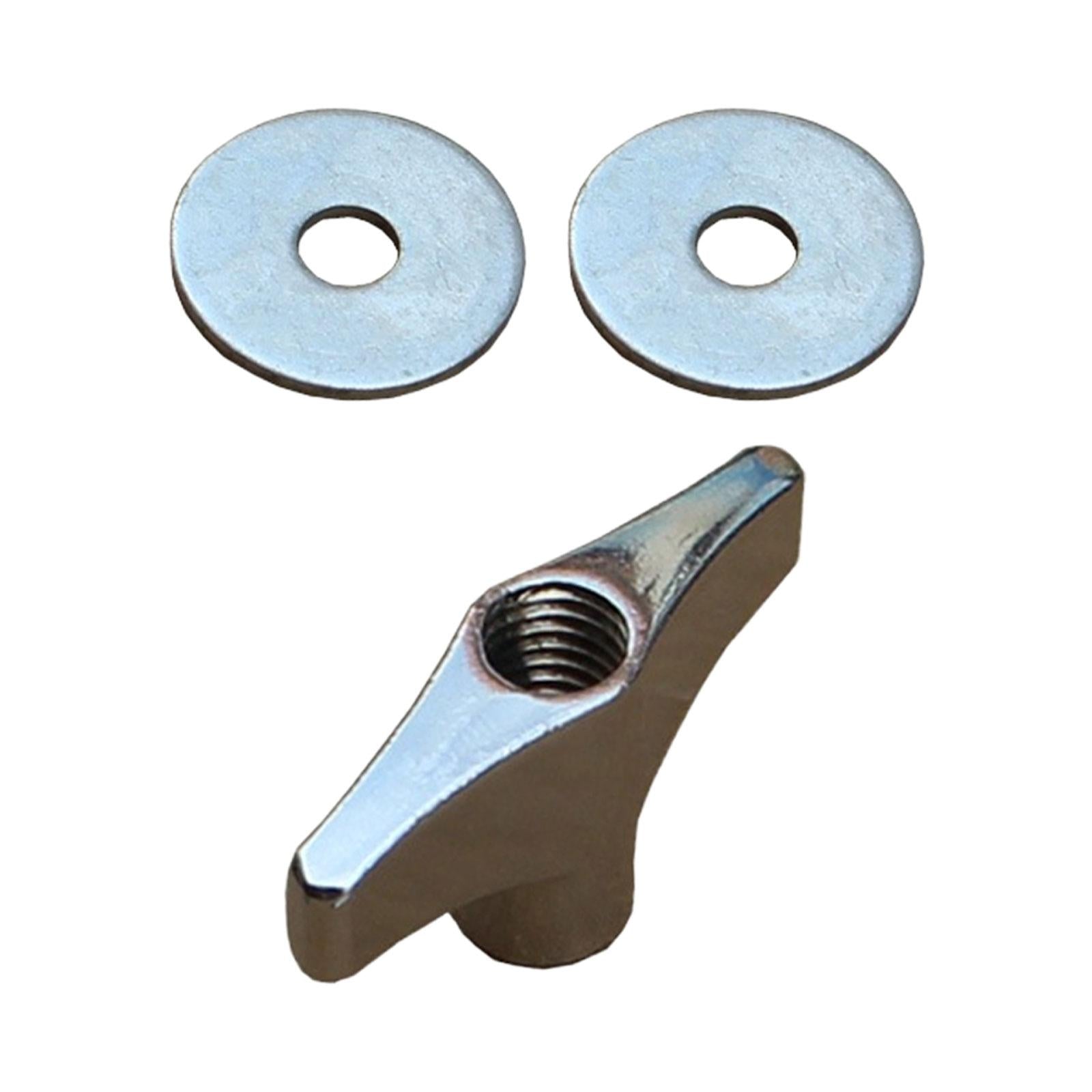 3 Pieces Cymbal Wing Nuts Replacements Drum Pads for Cymbal Drum Accessories