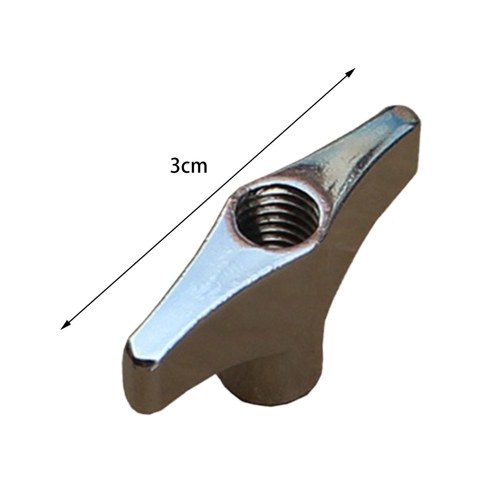 3 Pieces Cymbal Wing Nuts Replacements Drum Pads for Cymbal Drum Accessories