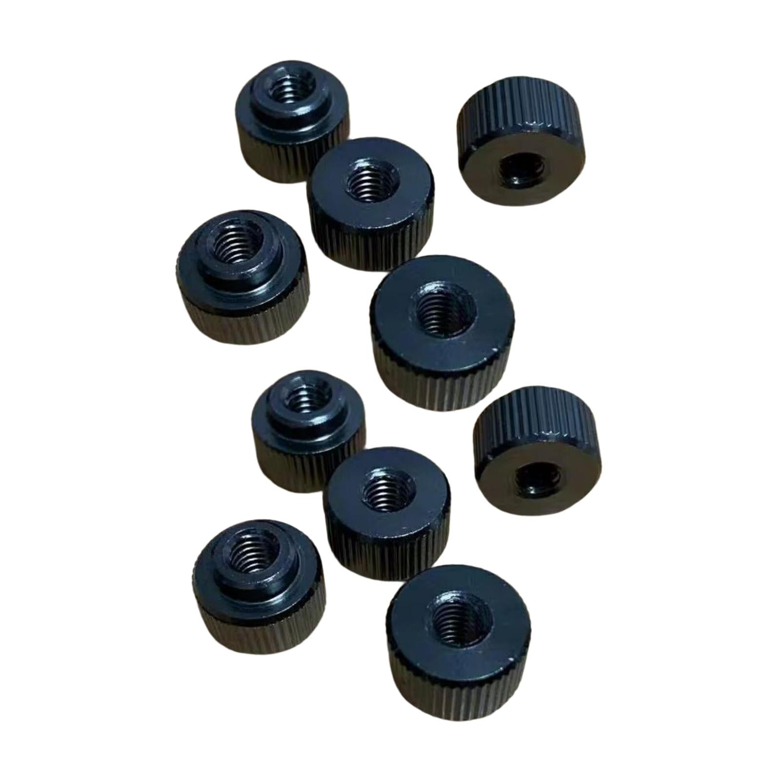 10 Pieces Drum Screw Nuts Percussion Parts Durable Replacement Non Slip Locks