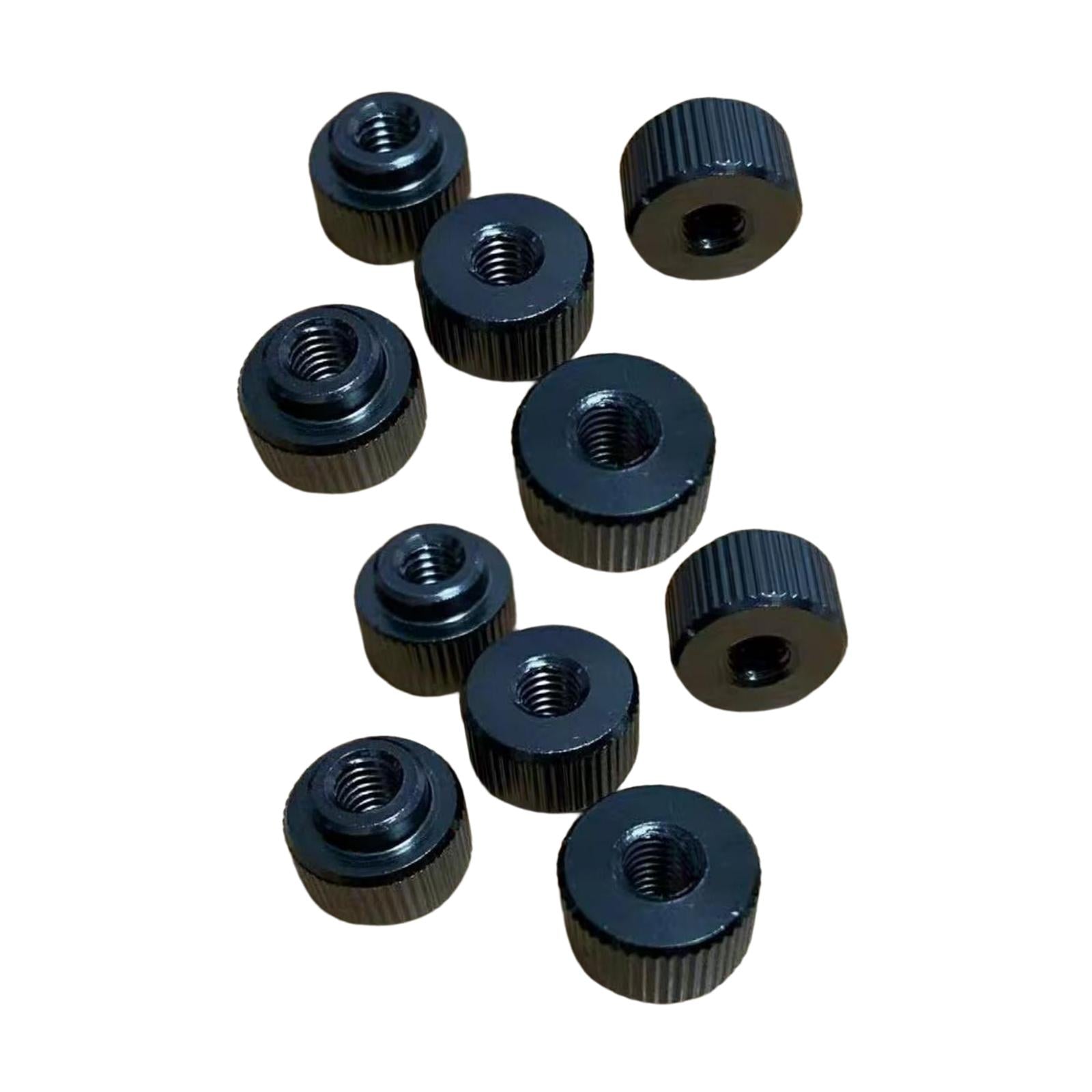 10 Pieces Drum Screw Nuts Percussion Parts Durable Replacement Non Slip Locks