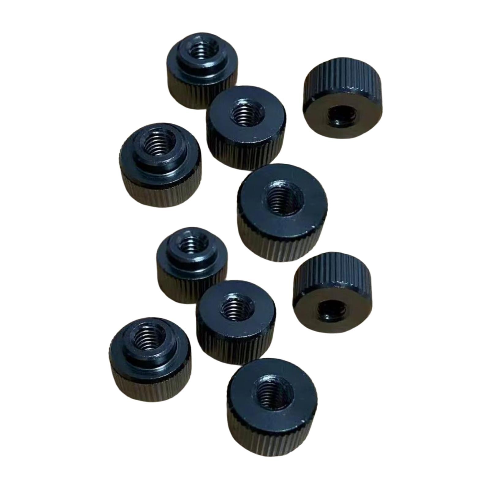 10 Pieces Drum Screw Nuts Percussion Parts Durable Replacement Non Slip Locks