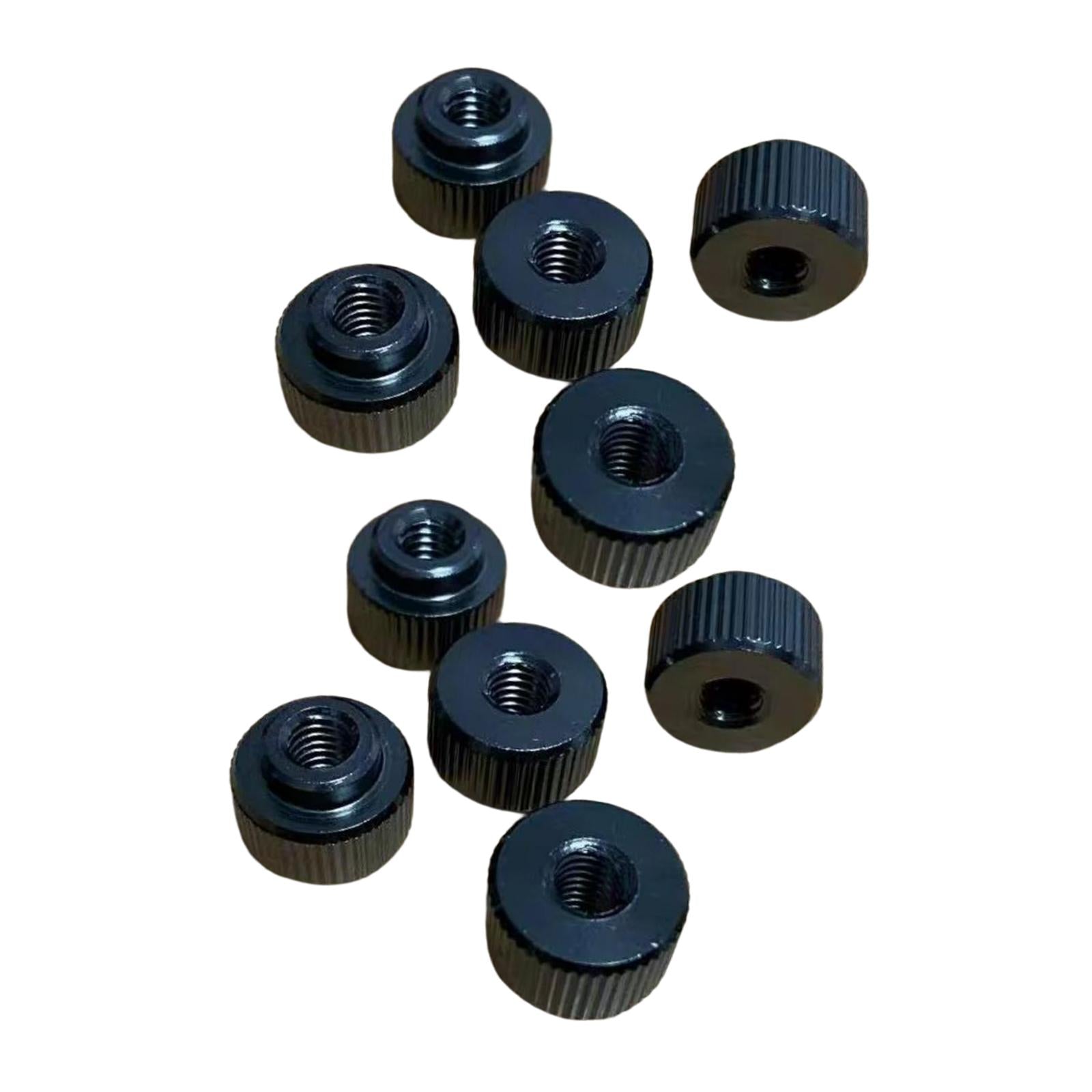 10 Pieces Drum Screw Nuts Percussion Parts Durable Replacement Non Slip Locks