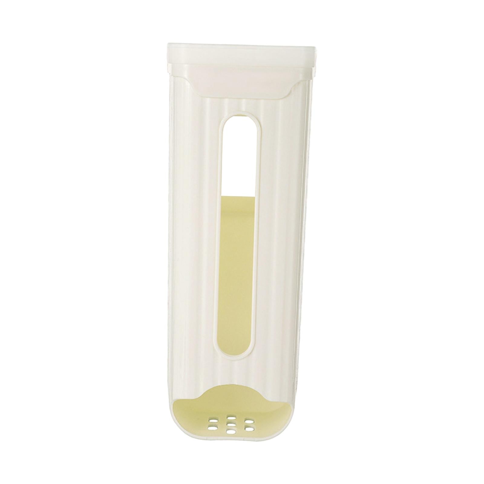 Grocery Bag Organizer Grocery Bag Dispenser for Restaurant Cabinet Household White