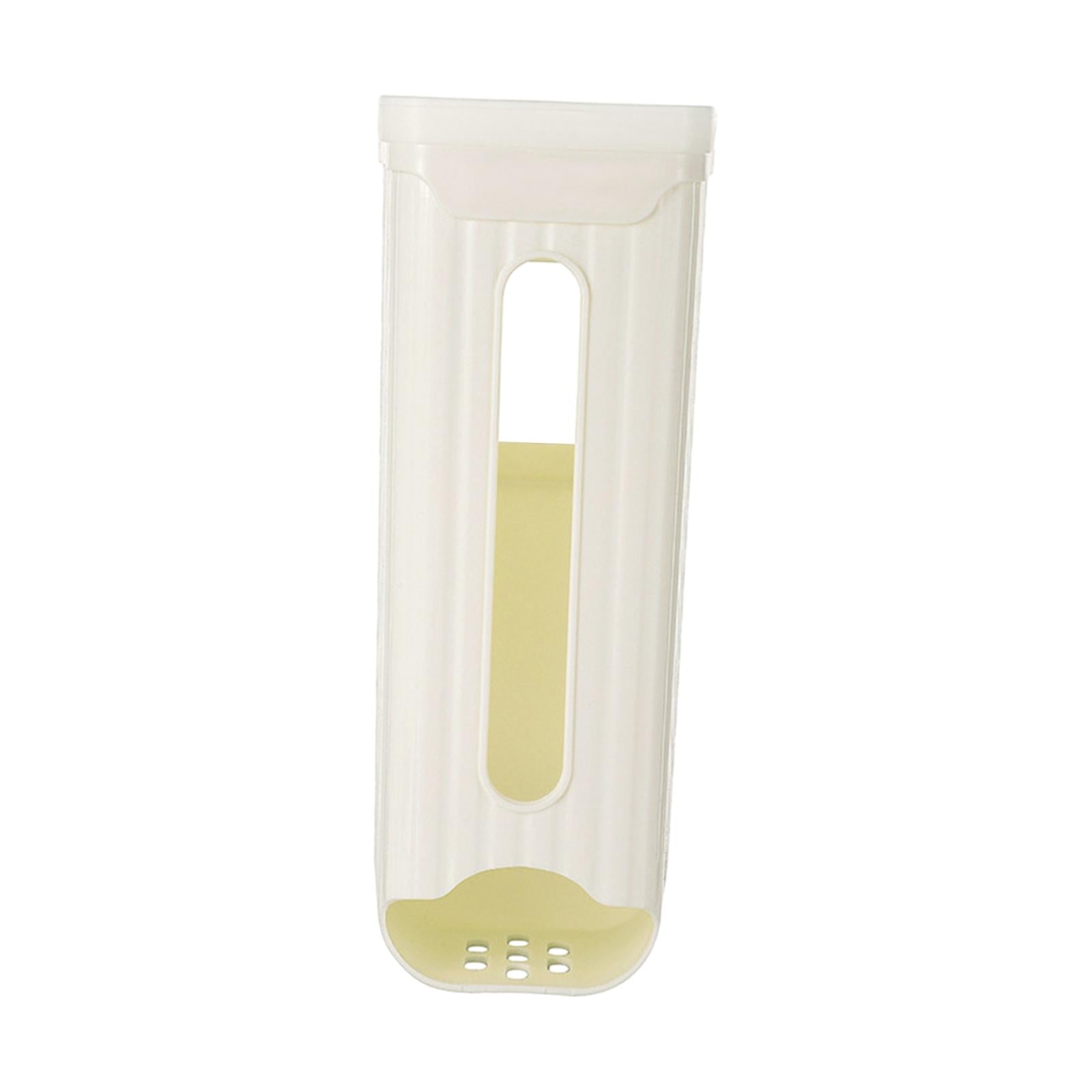 Grocery Bag Organizer Grocery Bag Dispenser for Restaurant Cabinet Household White