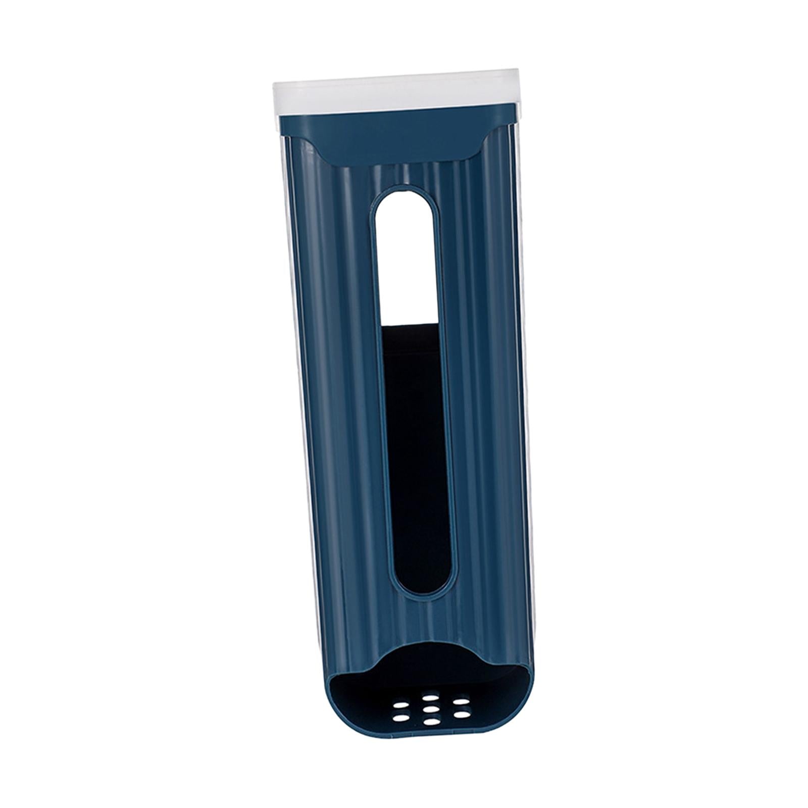 Grocery Bag Organizer Grocery Bag Dispenser for Restaurant Cabinet Household Blue