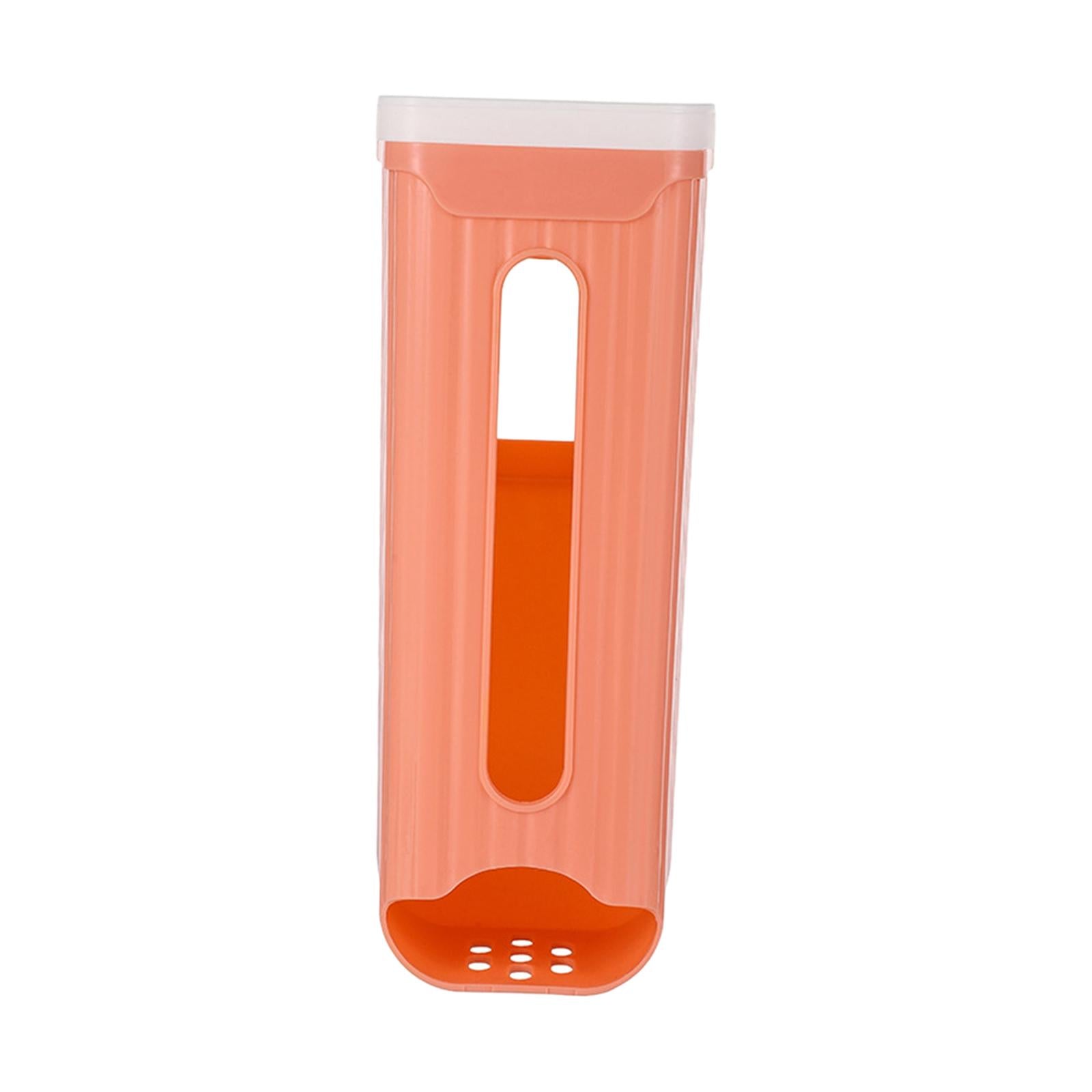 Grocery Bag Organizer Grocery Bag Dispenser for Restaurant Cabinet Household Pink